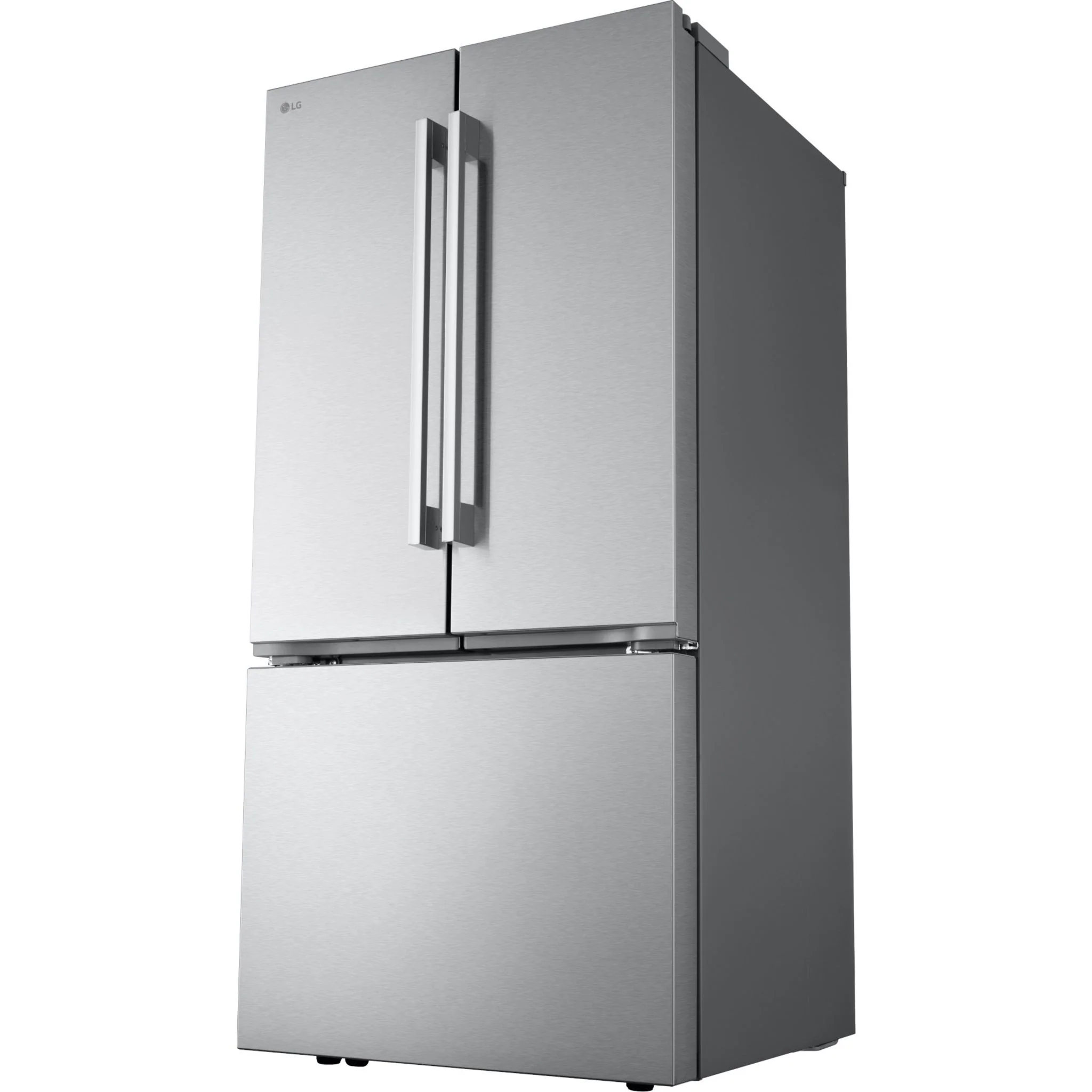 LG French Door Fridge (LF25H6200S) - Print Proof Stainless Steel - Image 2