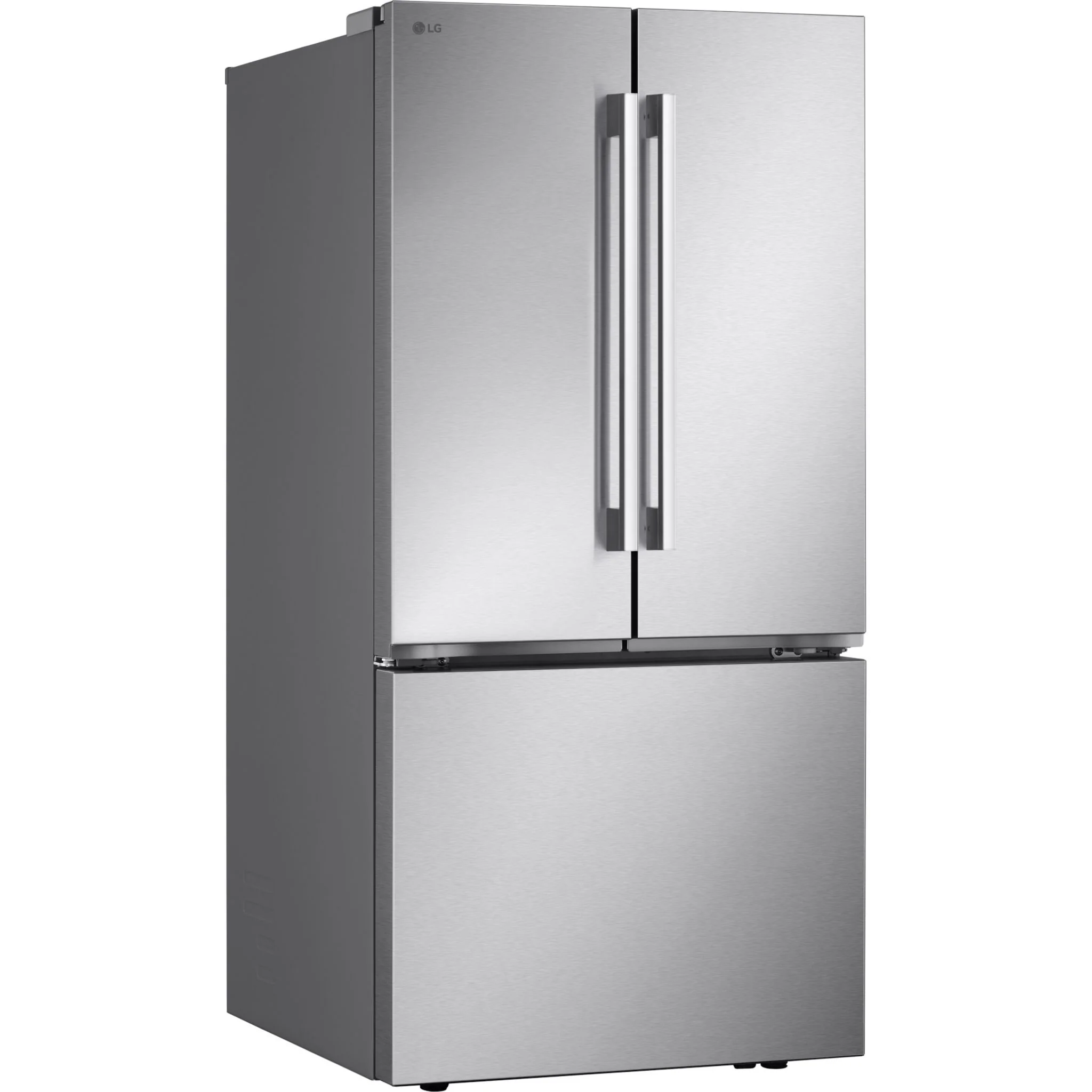 LG French Door Fridge (LF25H6200S) - Print Proof Stainless Steel - Image 4