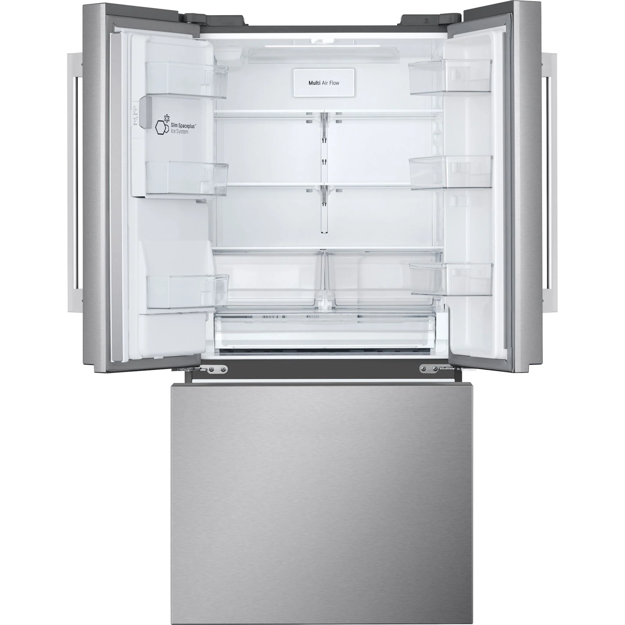 LG French Door Fridge (LF25H6330S) - PrintProoF Stainless Steel - Image 15