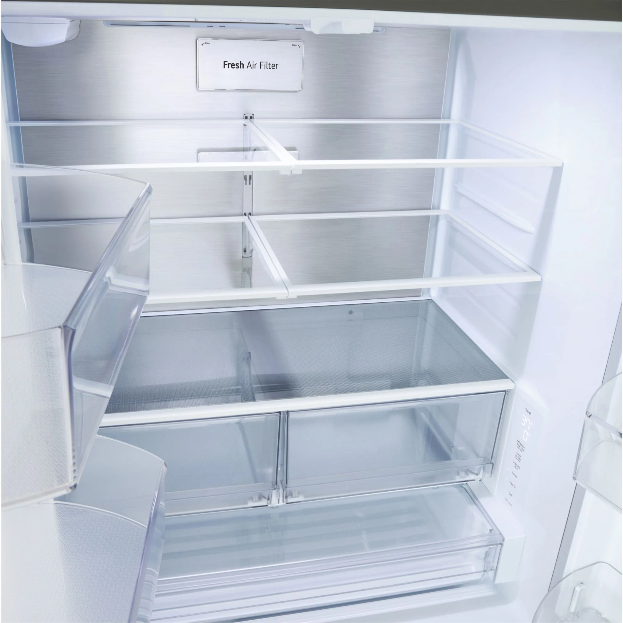 LG French Door Fridge (LF25Z6211S) - PrintProoF Stainless Steel - Image 10