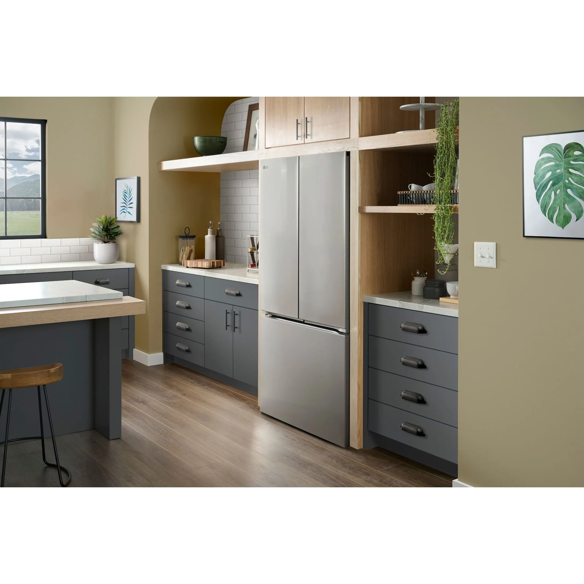 LG French Door Fridge (LF25Z6211S) - PrintProoF Stainless Steel - Image 13
