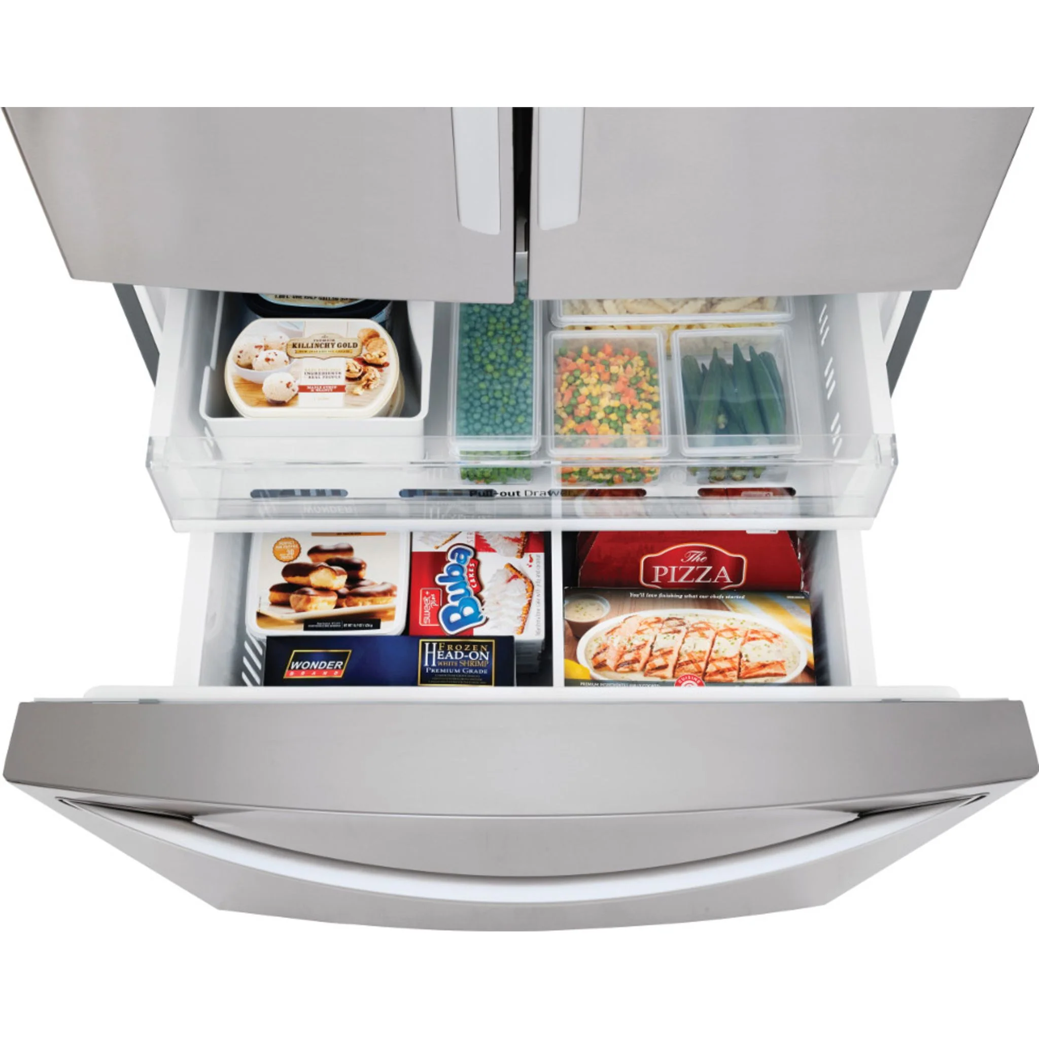 LG French Door Fridge (LFCC22426S) - Stainless Steel - Image 5
