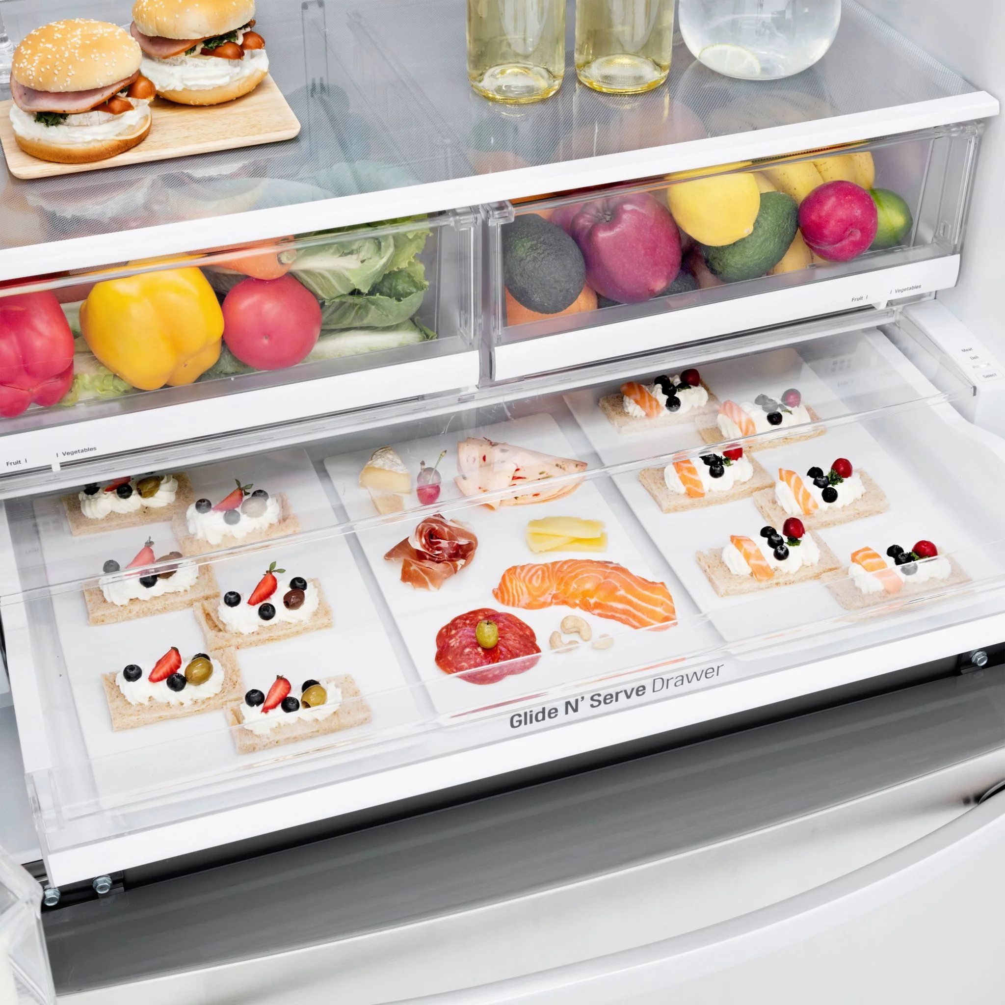 LG French Door Fridge (LFXS28968S) - Stainless Steel - Image 5