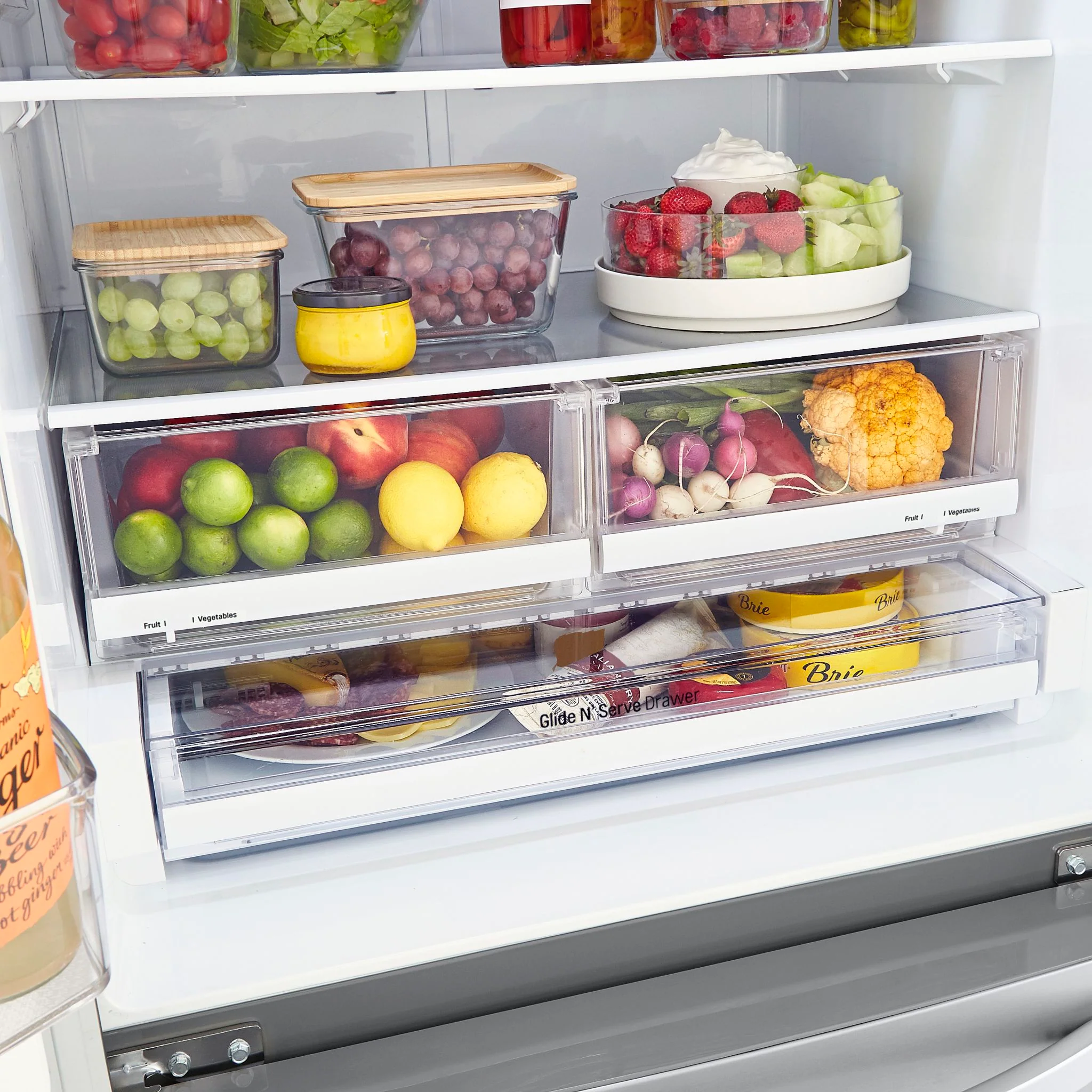 LG French Door Fridge (LRFCS2503S) - Stainless Steel - Image 18