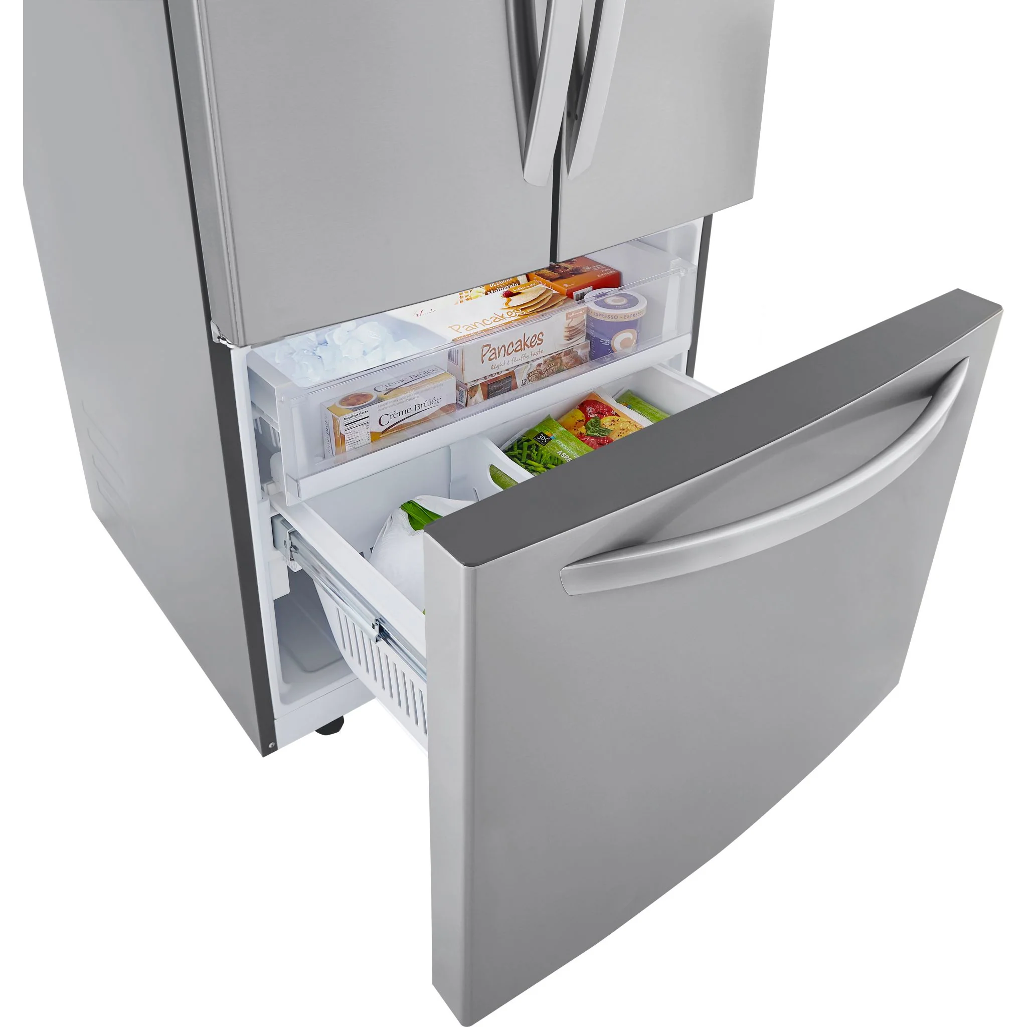 LG French Door Fridge (LRFCS2503S) - Stainless Steel - Image 21