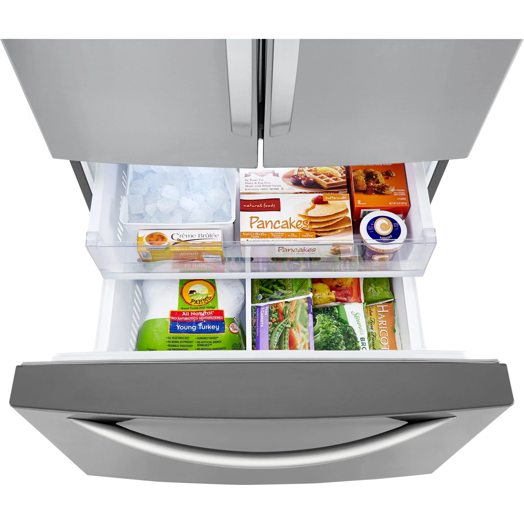 LG French Door Fridge (LRFCS2503S) - Stainless Steel - Image 24