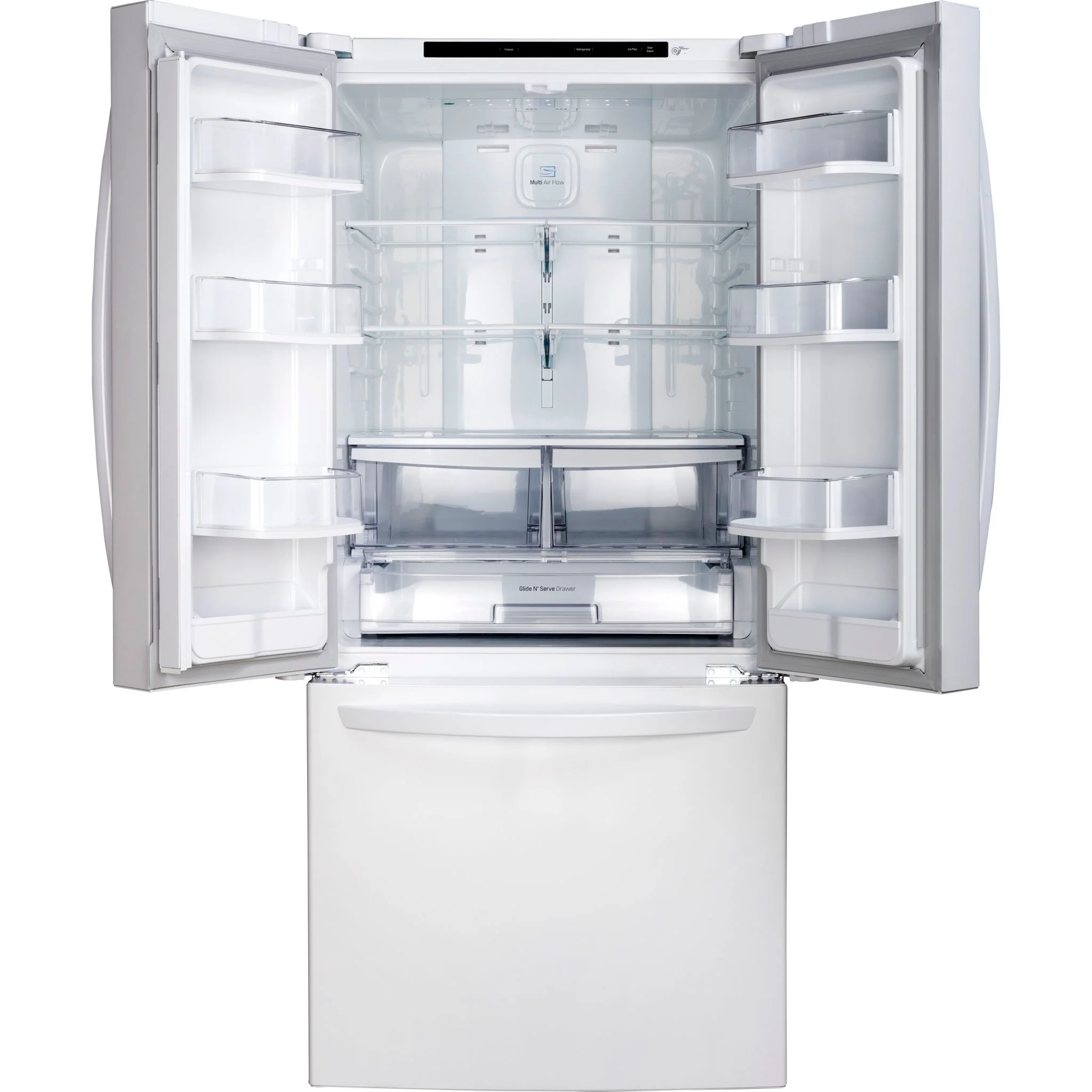 LG French Door Fridge (LRFNS2200W) - White - Image 4