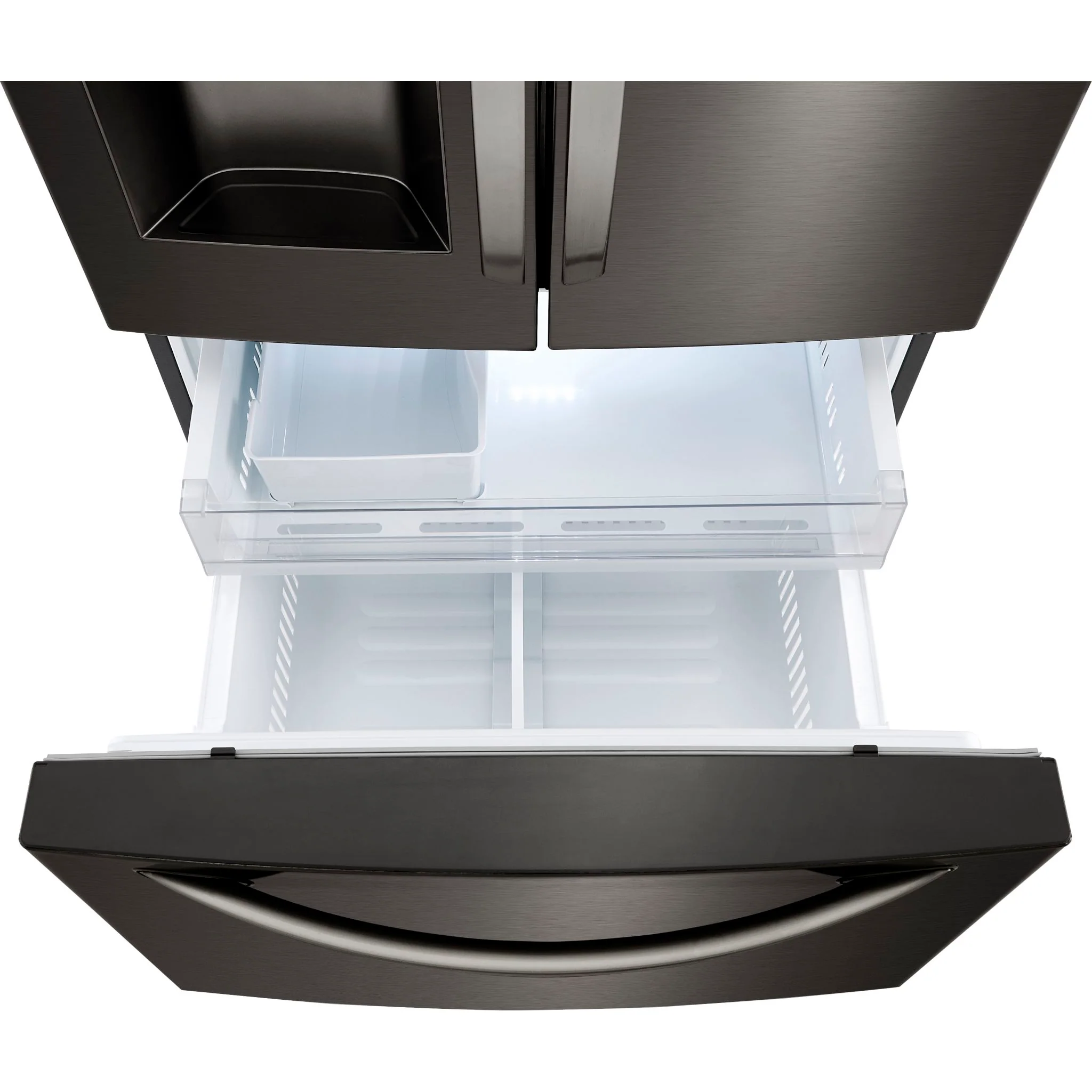 LG French Door Fridge (LRFXS2503D) - Black Stainless - Image 20