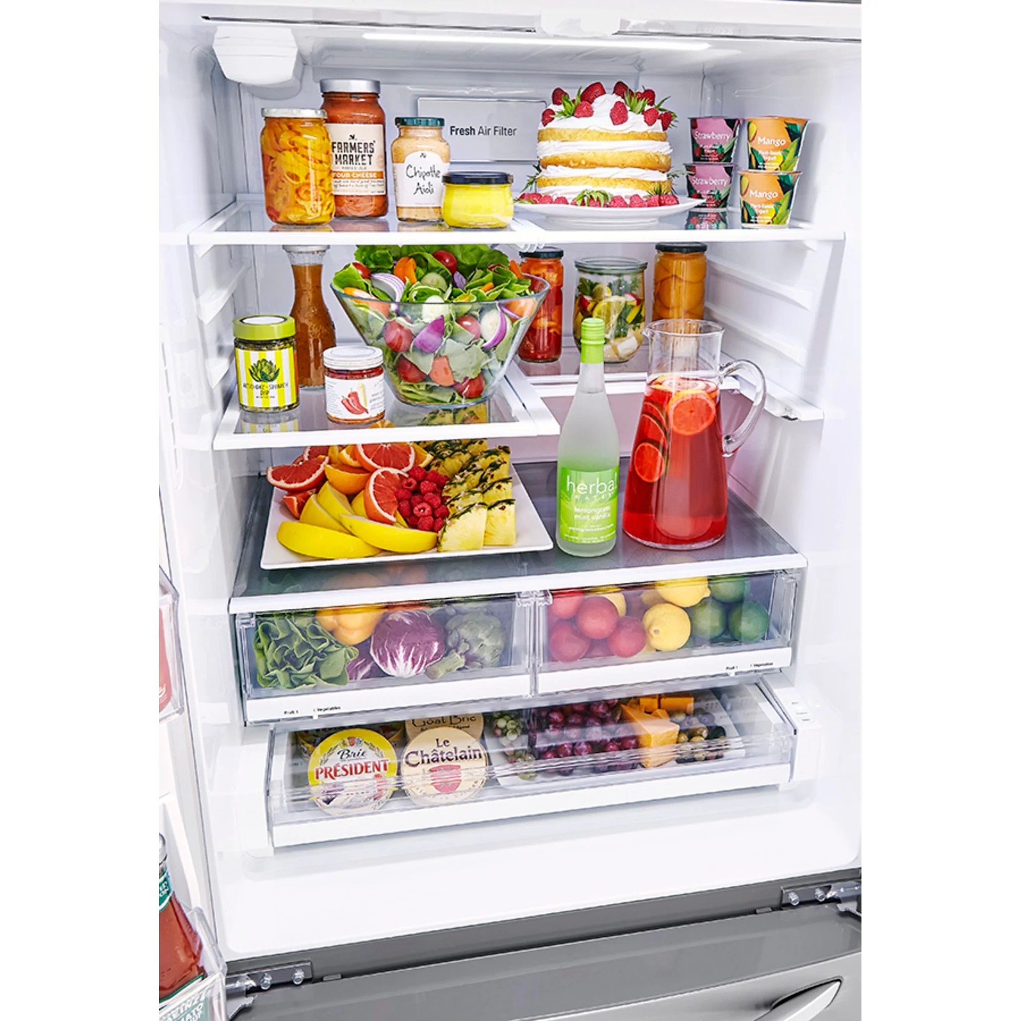 LG French Door Fridge (LRFXS2503S) - Stainless Steel - Image 15