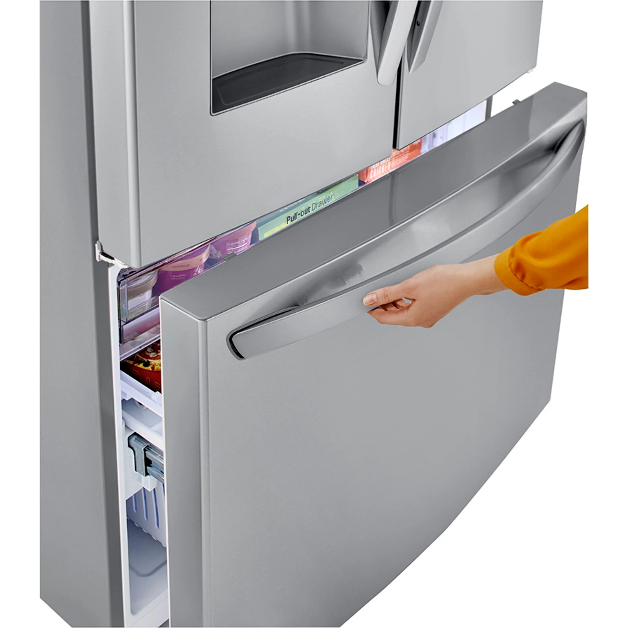 LG French Door Fridge (LRFXS2503S) - Stainless Steel - Image 20