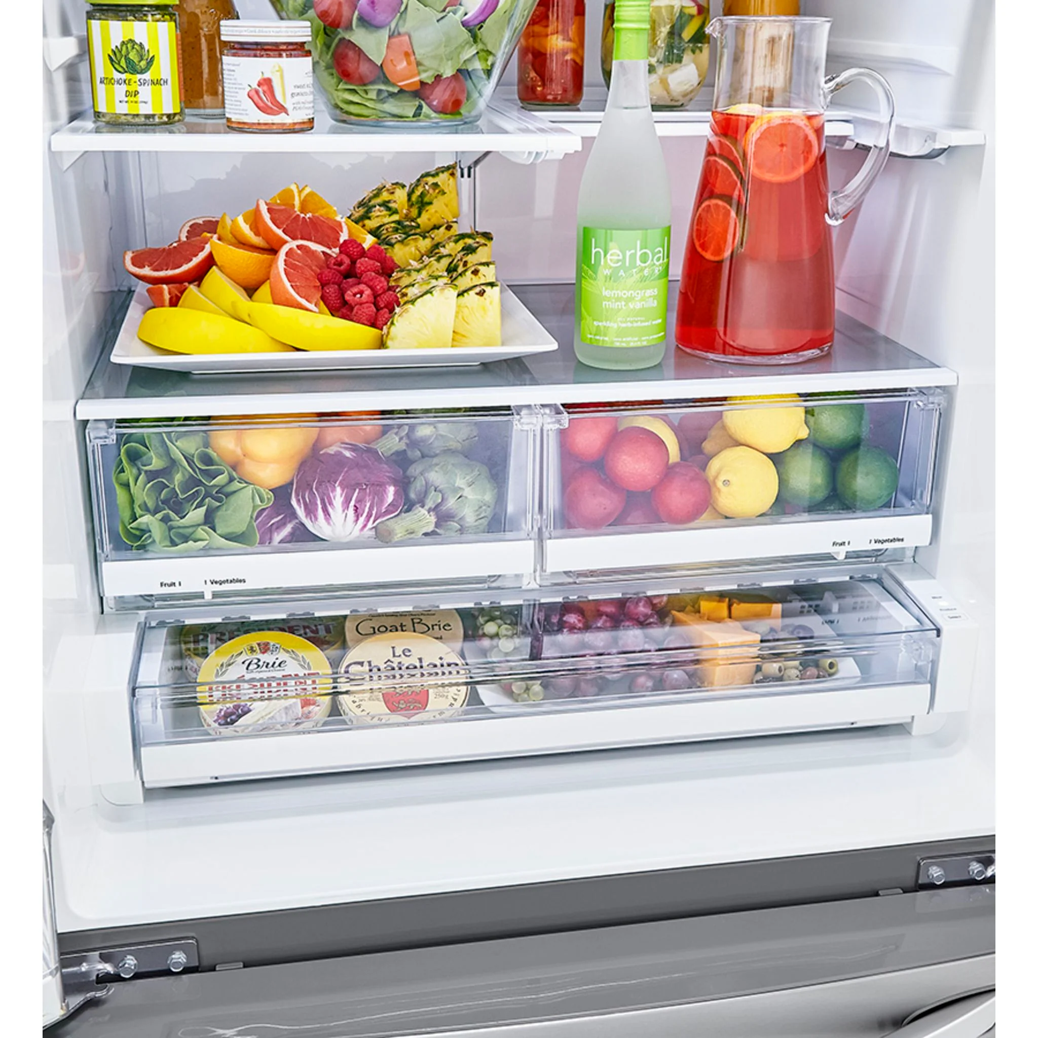 LG French Door Fridge (LRFXS2503S) - Stainless Steel - Image 22