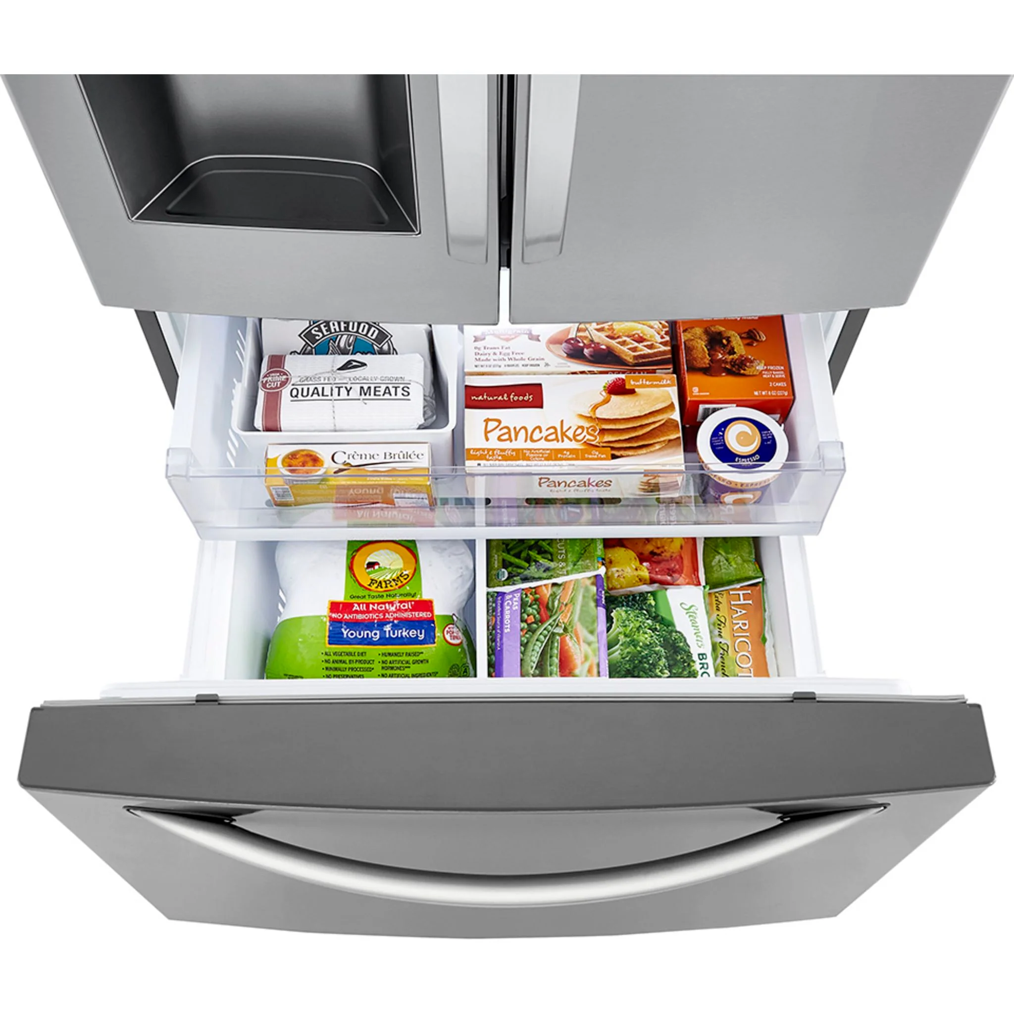 LG French Door Fridge (LRFXS2503S) - Stainless Steel - Image 29
