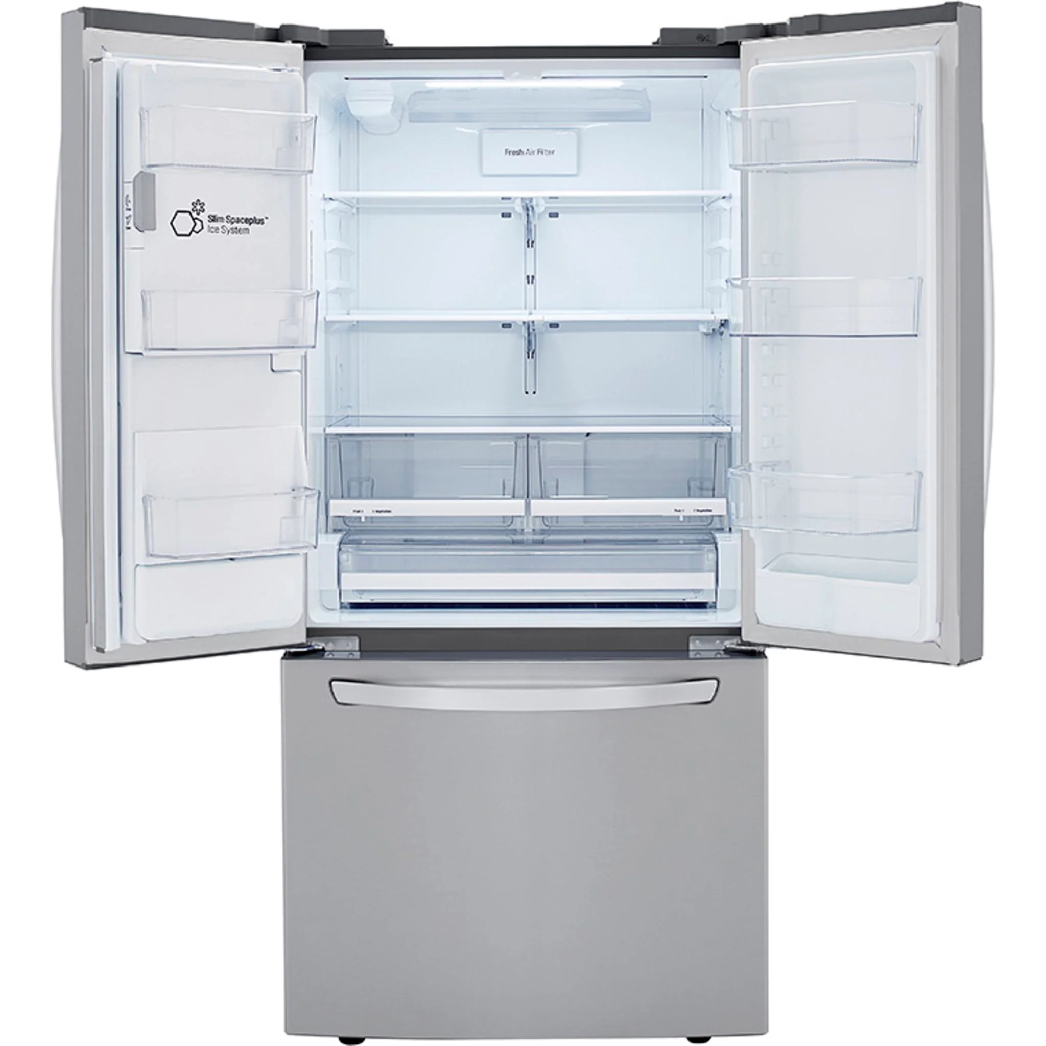 LG French Door Fridge (LRFXS2503S) - Stainless Steel - Image 3