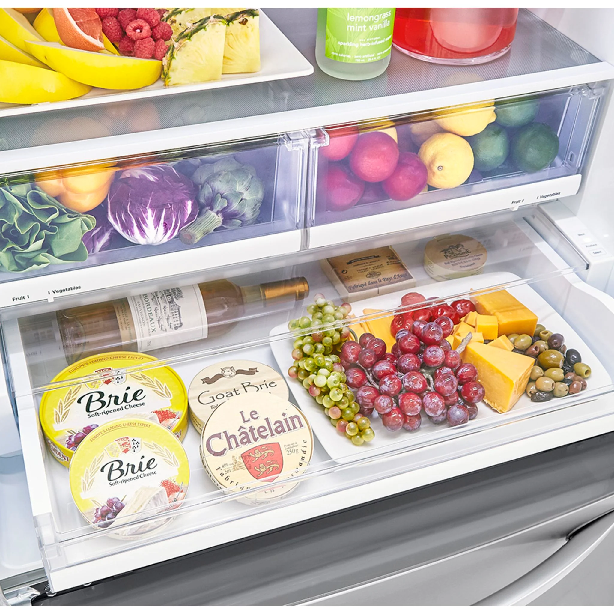 LG French Door Fridge (LRFXS2503S) - Stainless Steel - Image 7