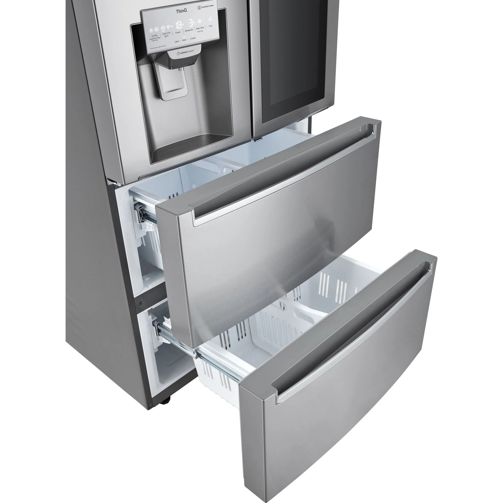 LG French Door Fridge (LRMVC1803S) - Stainless Steel - Image 13