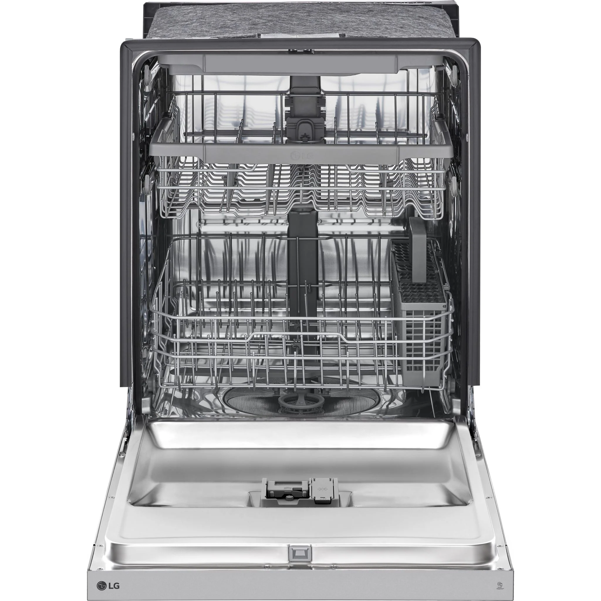 LG Front Control Dishwasher with 3rd rack and Dynamic Dry - Smudge Resistant Stainless Steel (LDFC3532S) - Image 2