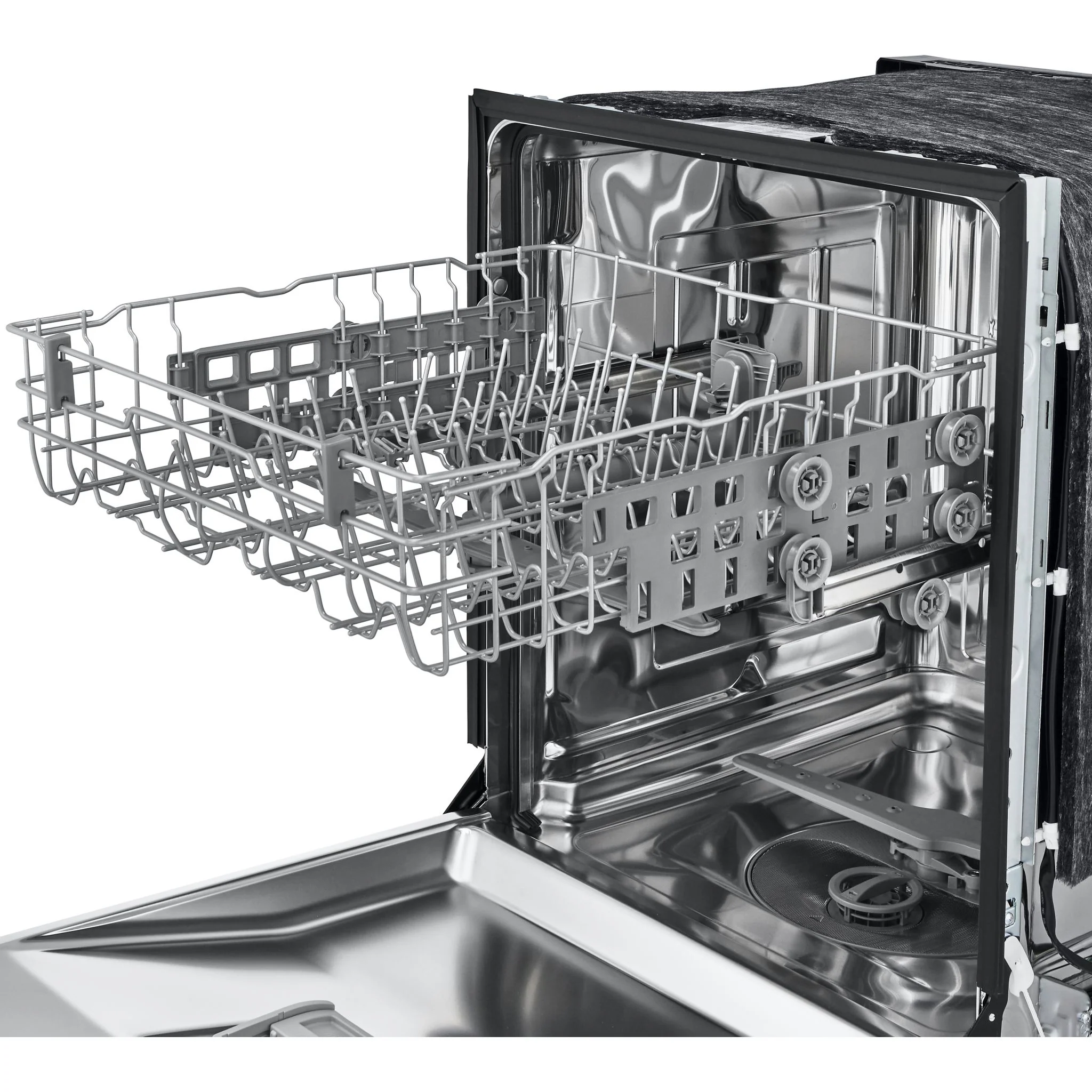 LG Front Control Dishwasher with LoDecibel Operation and Dynamic Dry - Platinum Silver (LDFC2423V) - Image 7