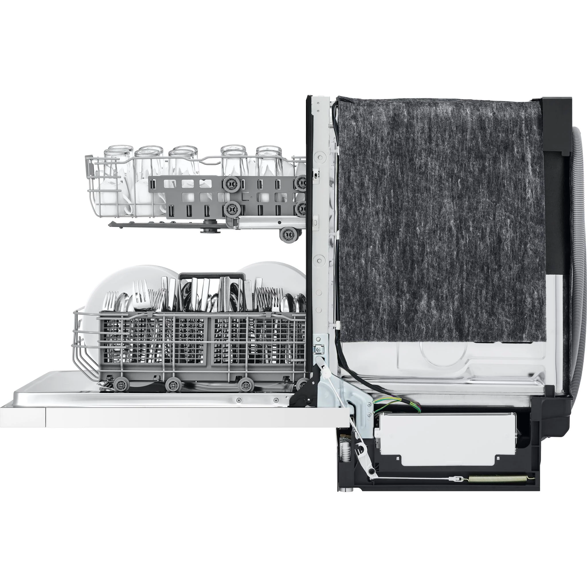 LG Front Control Dishwasher with LoDecibel Operation and Dynamic Dry - White (LDFC2423W) - Image 16