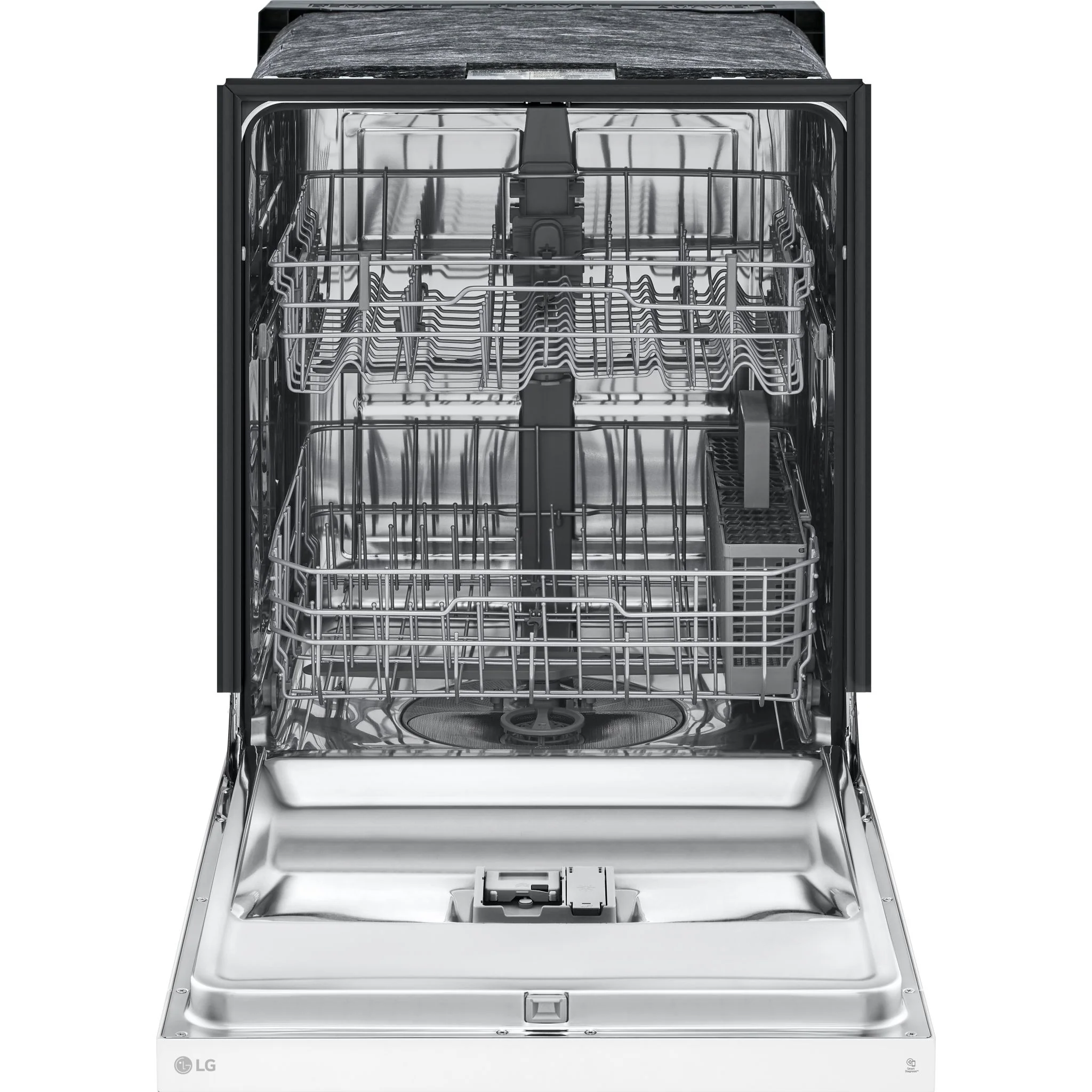 LG Front Control Dishwasher with LoDecibel Operation and Dynamic Dry - White (LDFC2423W) - Image 6