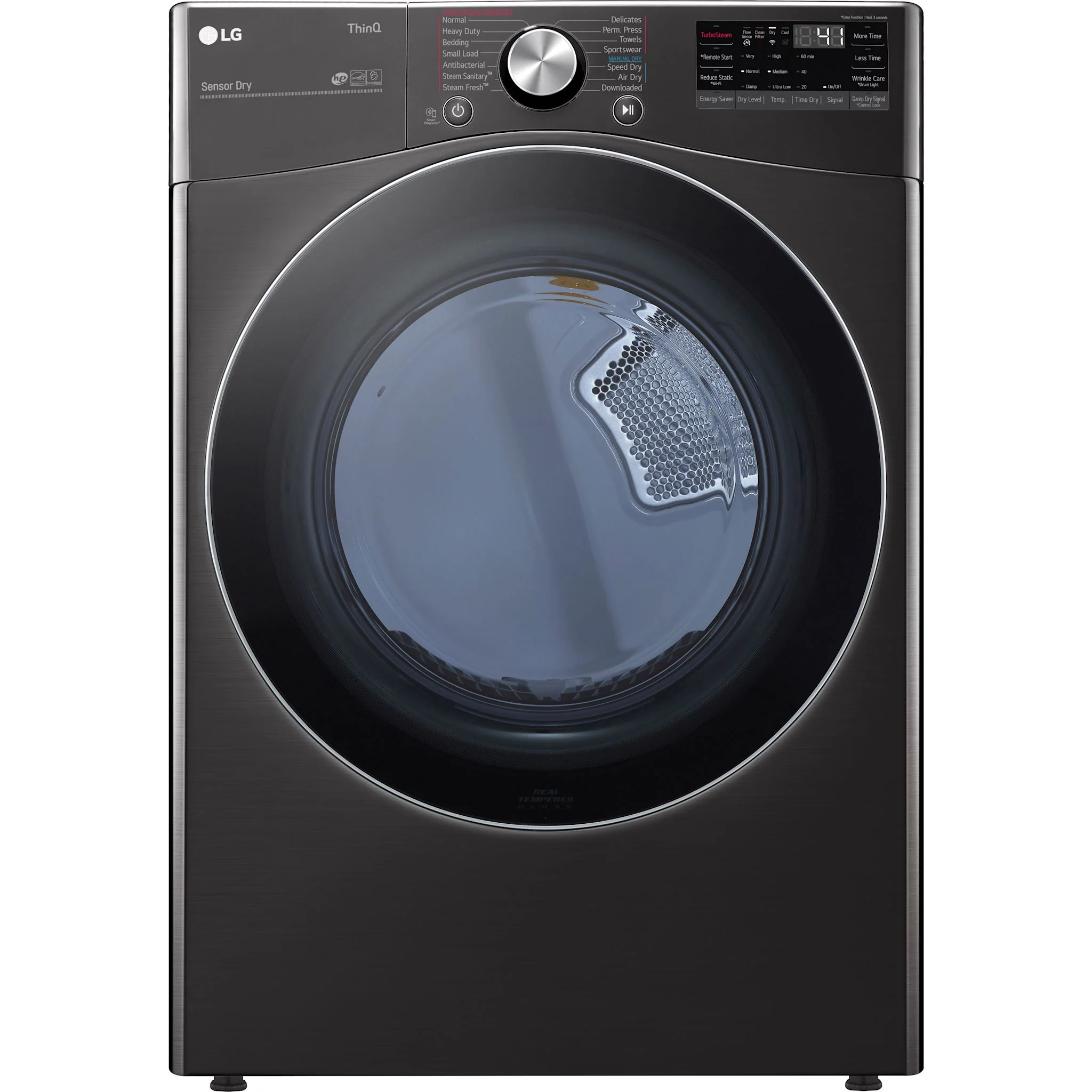 LG Front Load Pair (WM4100HBA/DLEX4200B) - Black Steel - Image 3