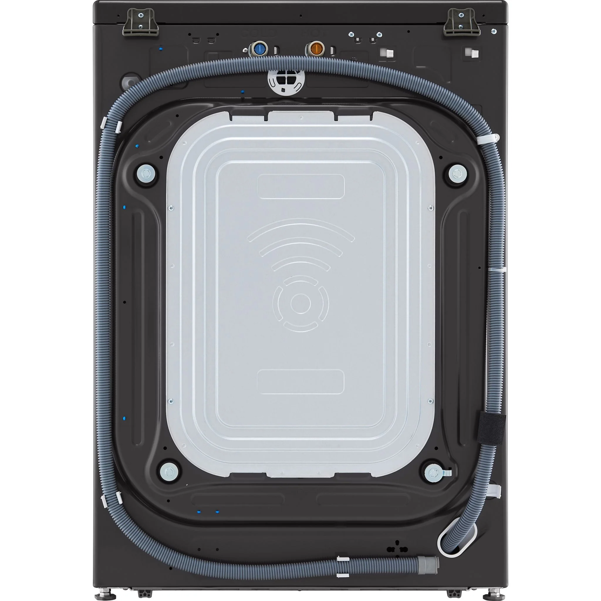 LG Front Load Washer (WM4100HBA) - Black Steel - Image 10