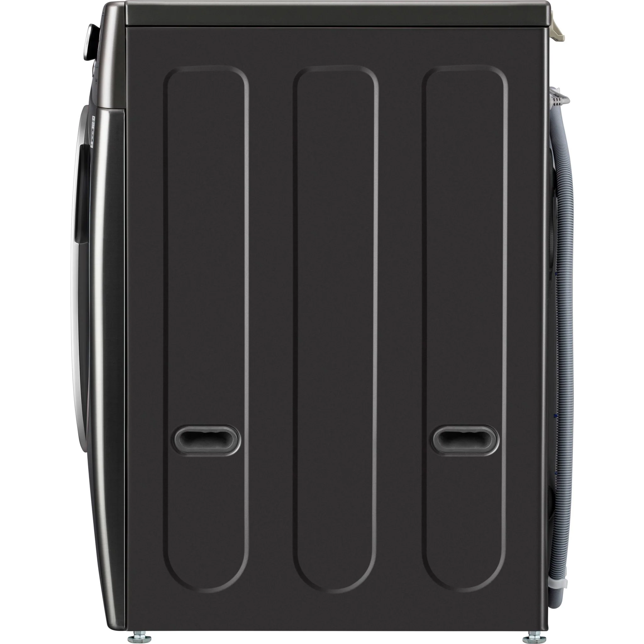 LG Front Load Washer (WM4100HBA) - Black Steel - Image 9