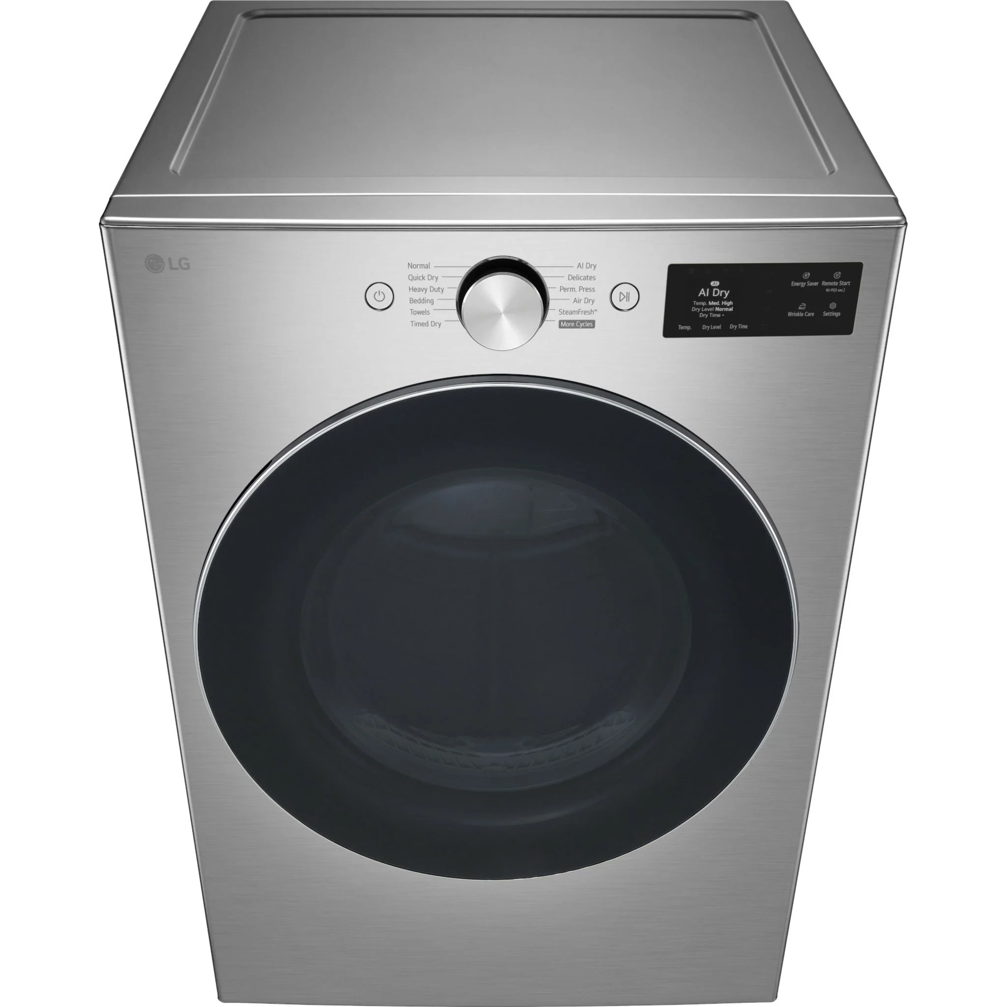 LG Gas Dryer (DLGX5801V) - Graphite steel - Image 7