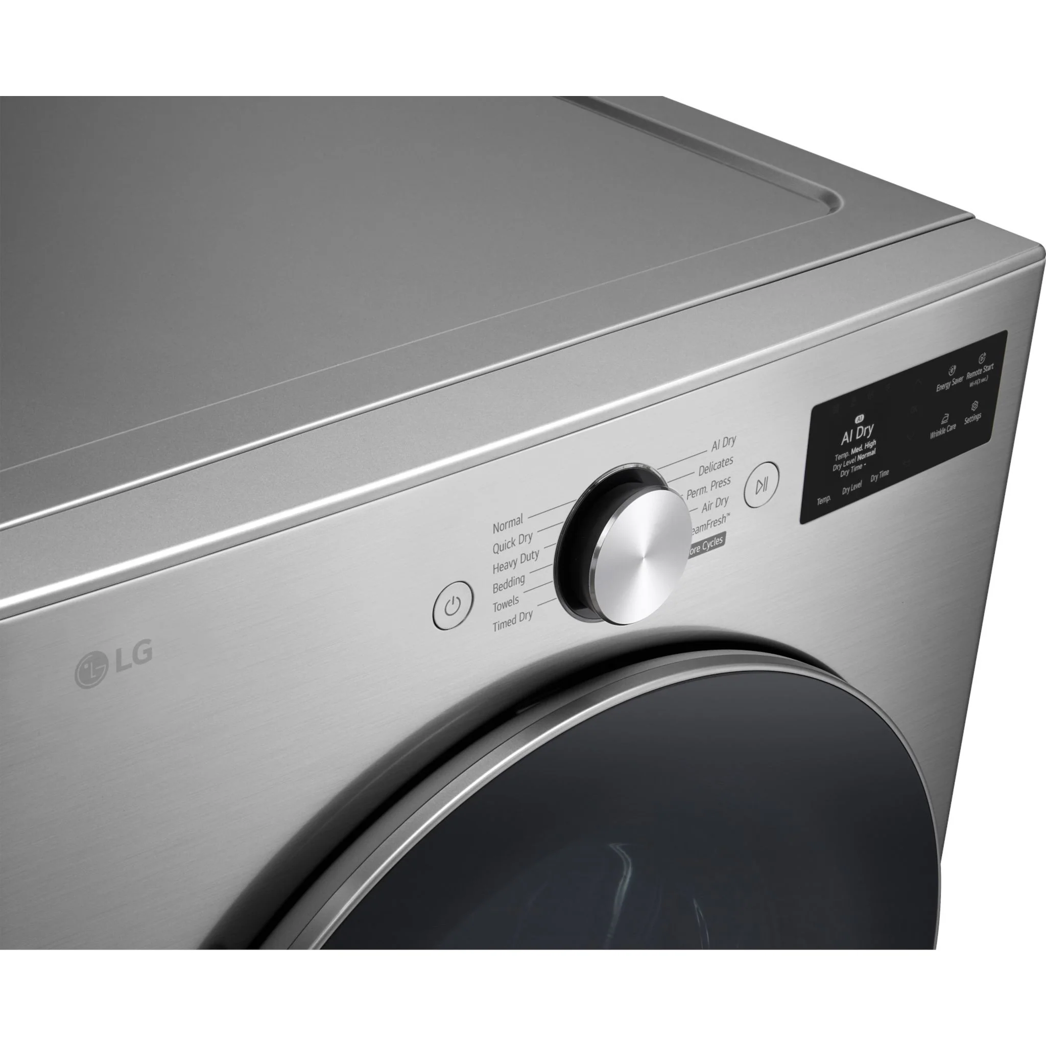 LG Gas Dryer (DLGX5801V) - Graphite steel - Image 9