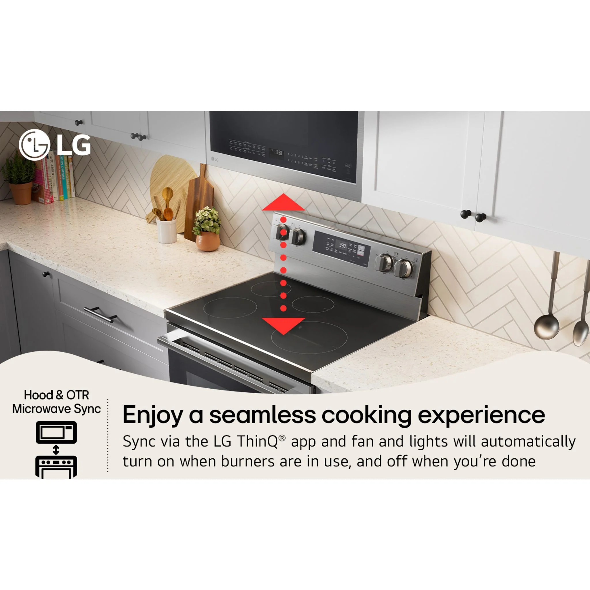 LG Induction Range (LRIN6323YE) - Stainless Steel - Image 13