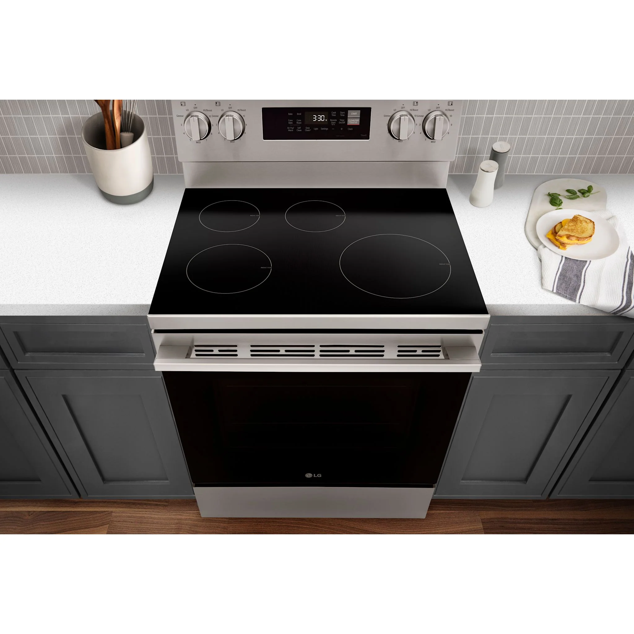 LG Induction Range (LRIN6323YE) - Stainless Steel - Image 15