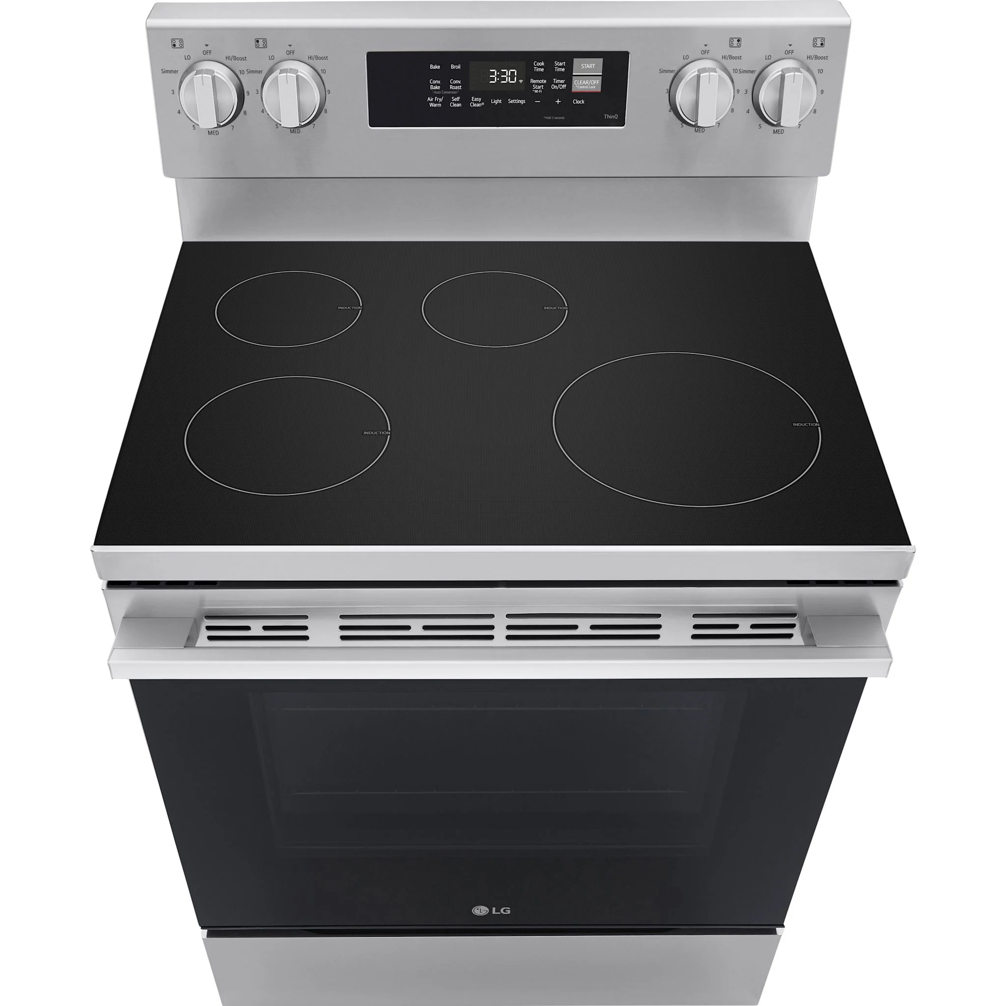 LG Induction Range (LRIN6323YE) - Stainless Steel - Image 4