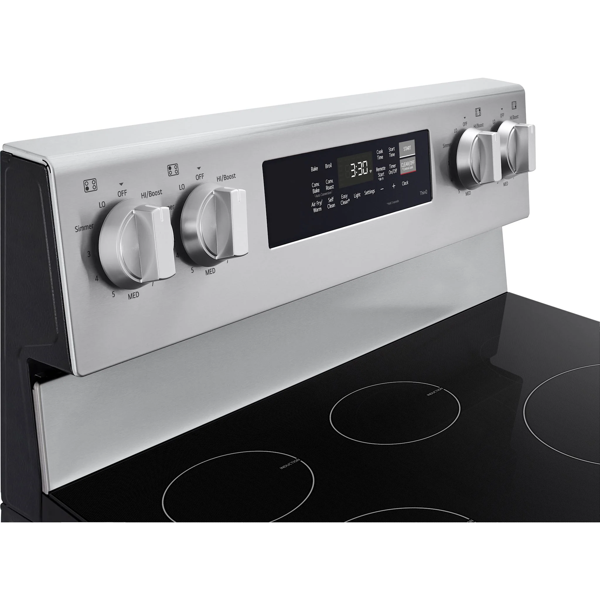 LG Induction Range (LRIN6323YE) - Stainless Steel - Image 5