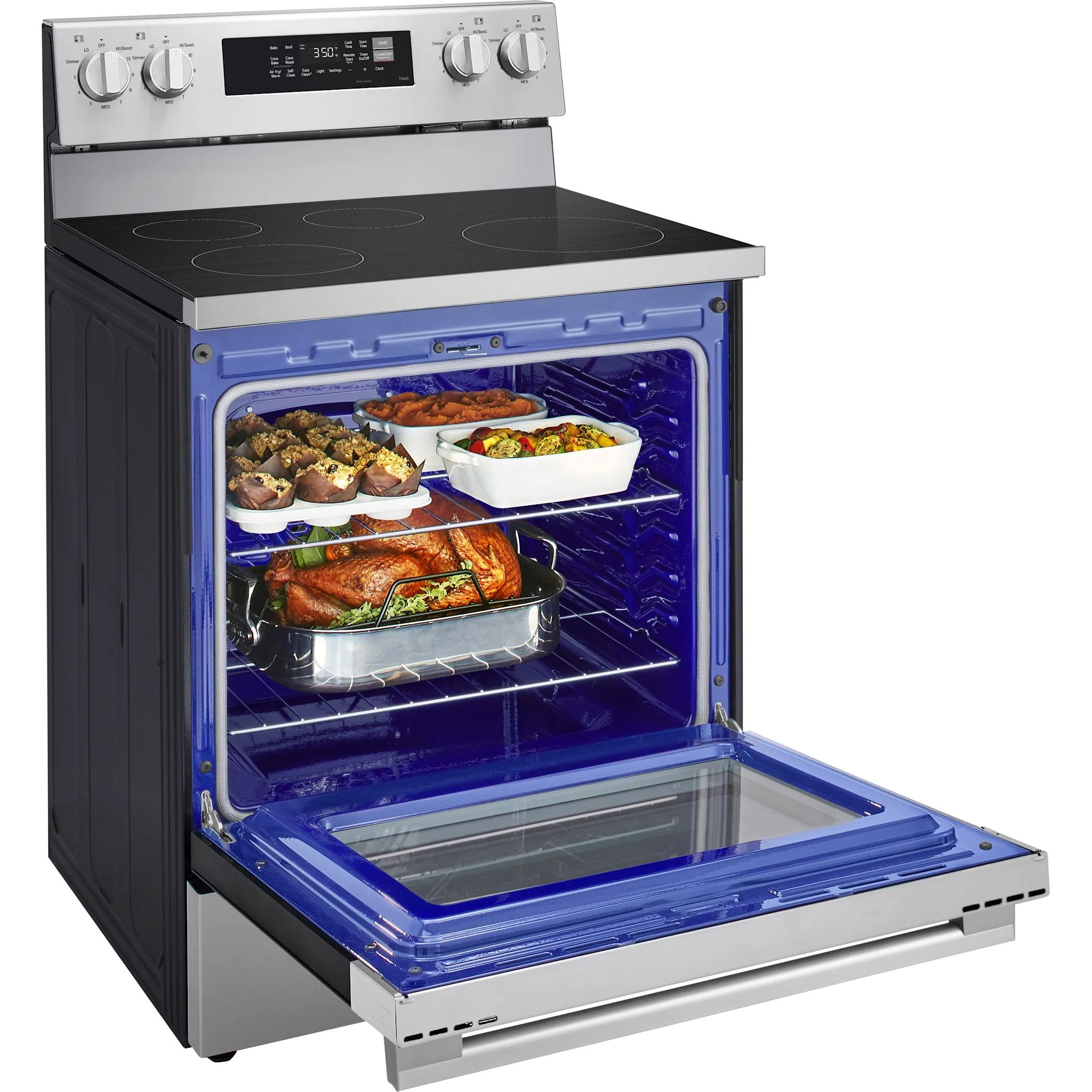 LG Induction Range (LRIN6323YE) - Stainless Steel - Image 9