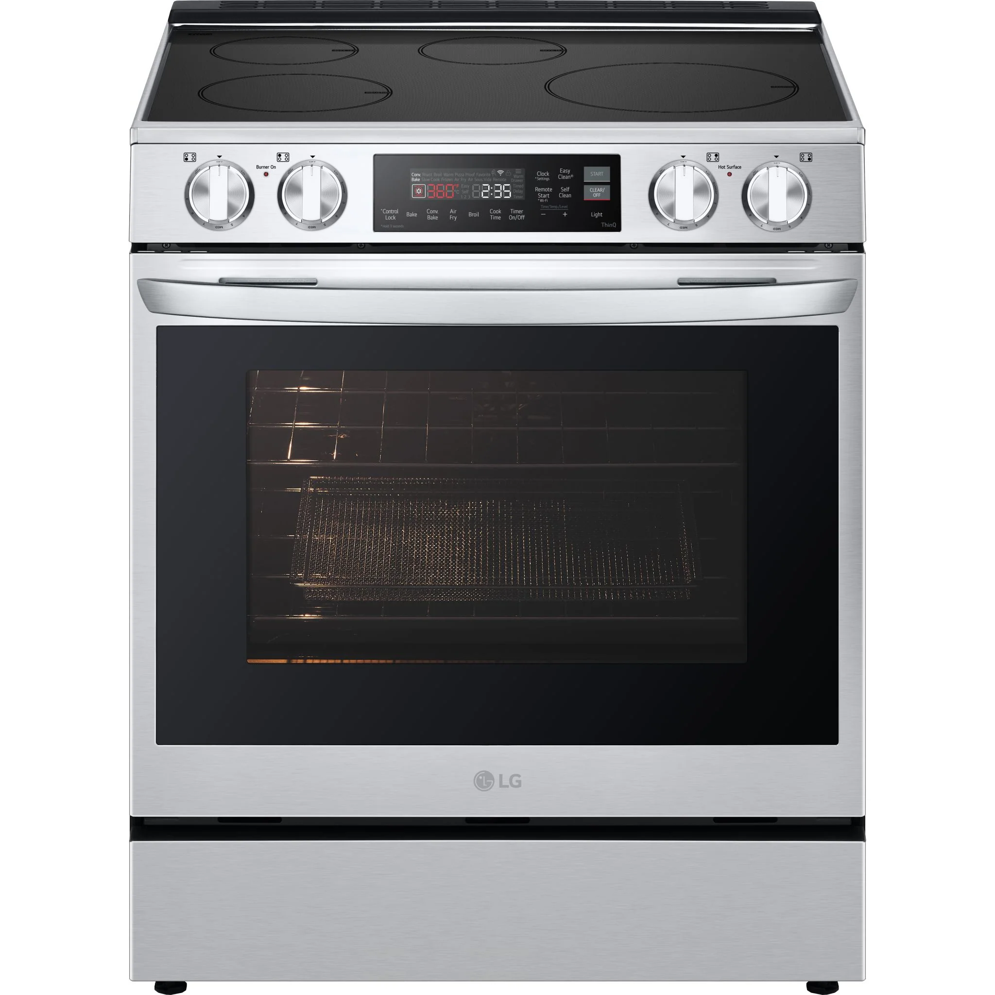LG Induction Range (LSIL6334F) - Stainless Steel - Image 2