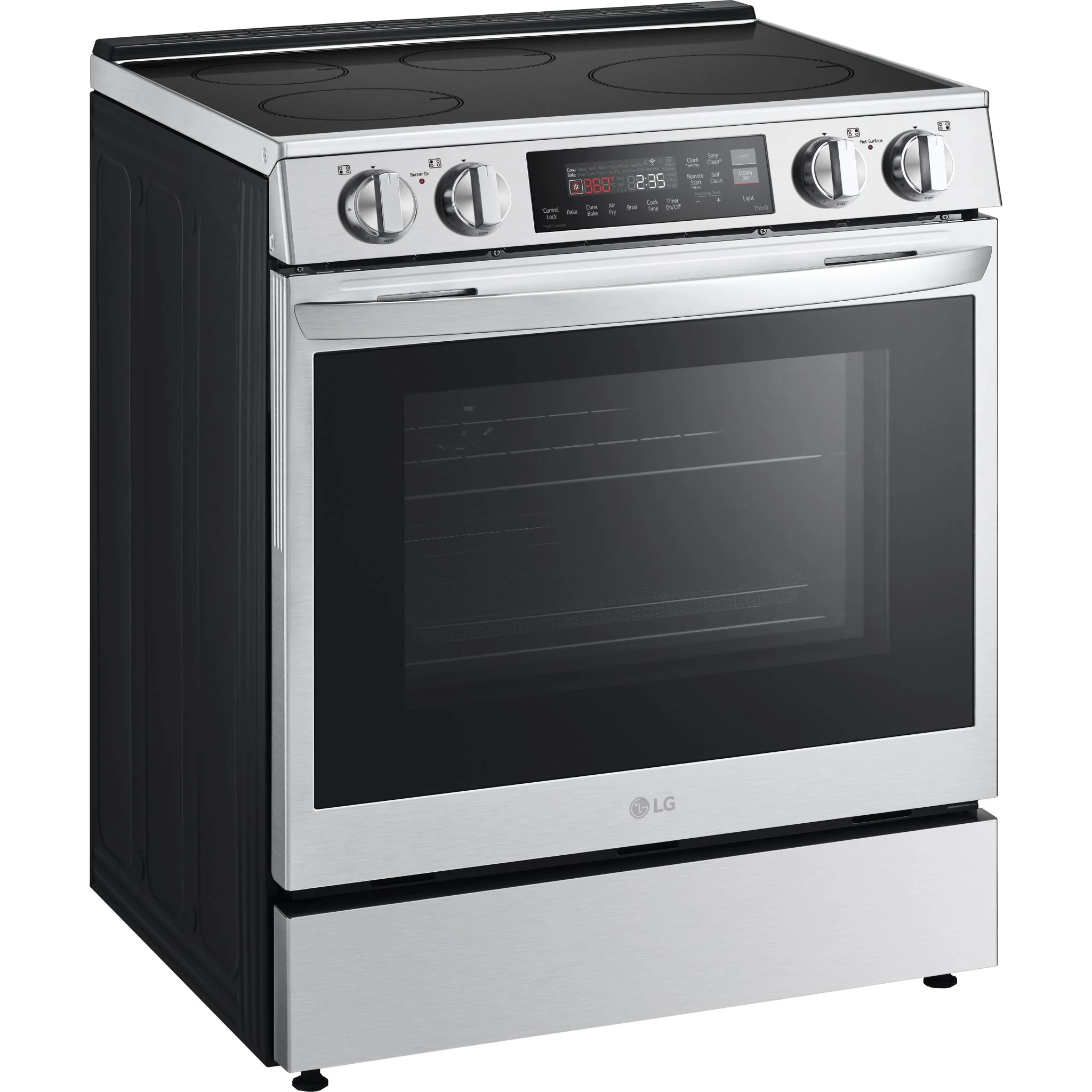 LG Induction Range (LSIL6334F) - Stainless Steel - Image 4