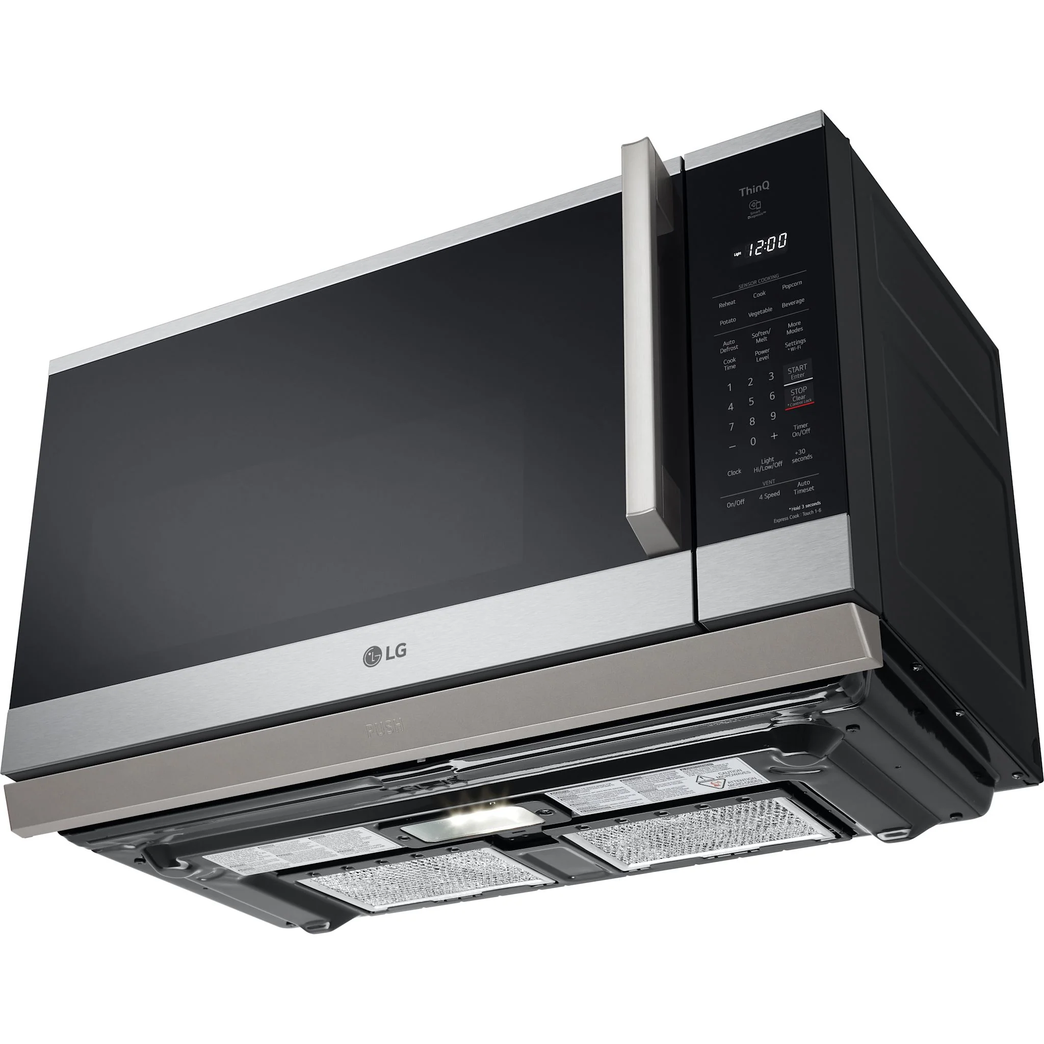 LG OTR Microwave (MVEL2125X) - stainless steel - Image 10
