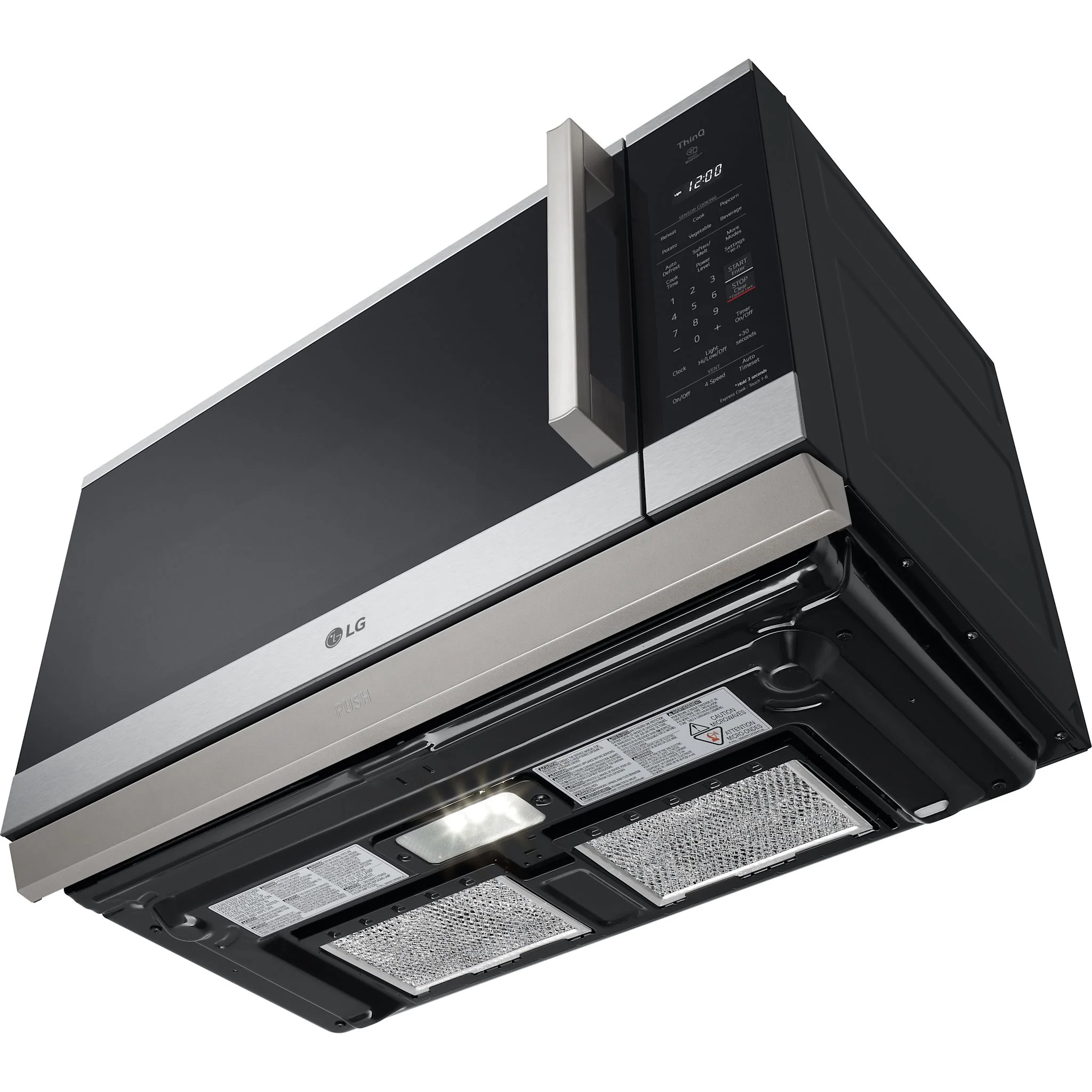 LG OTR Microwave (MVEL2125X) - stainless steel - Image 12