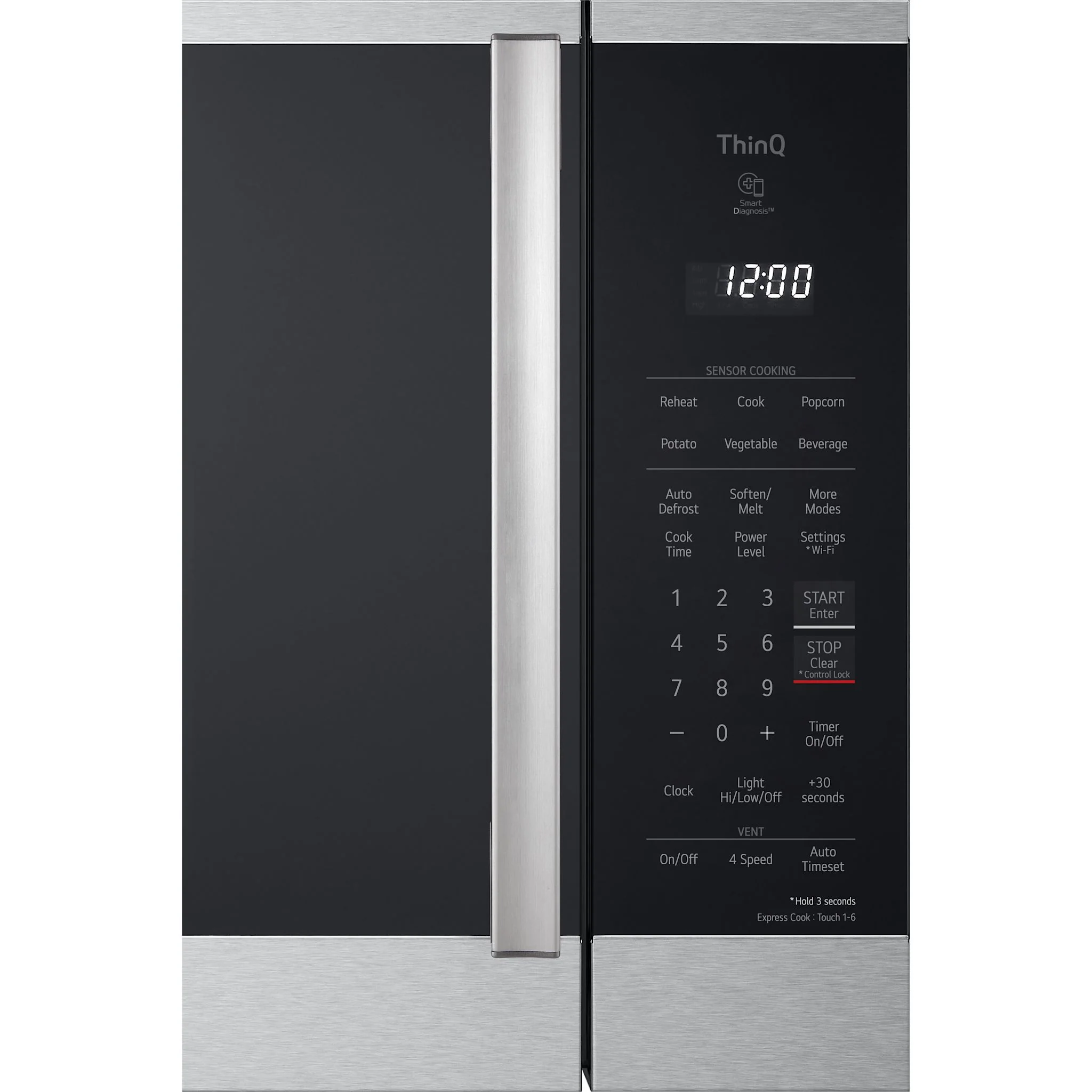 LG OTR Microwave (MVEL2125X) - stainless steel - Image 15