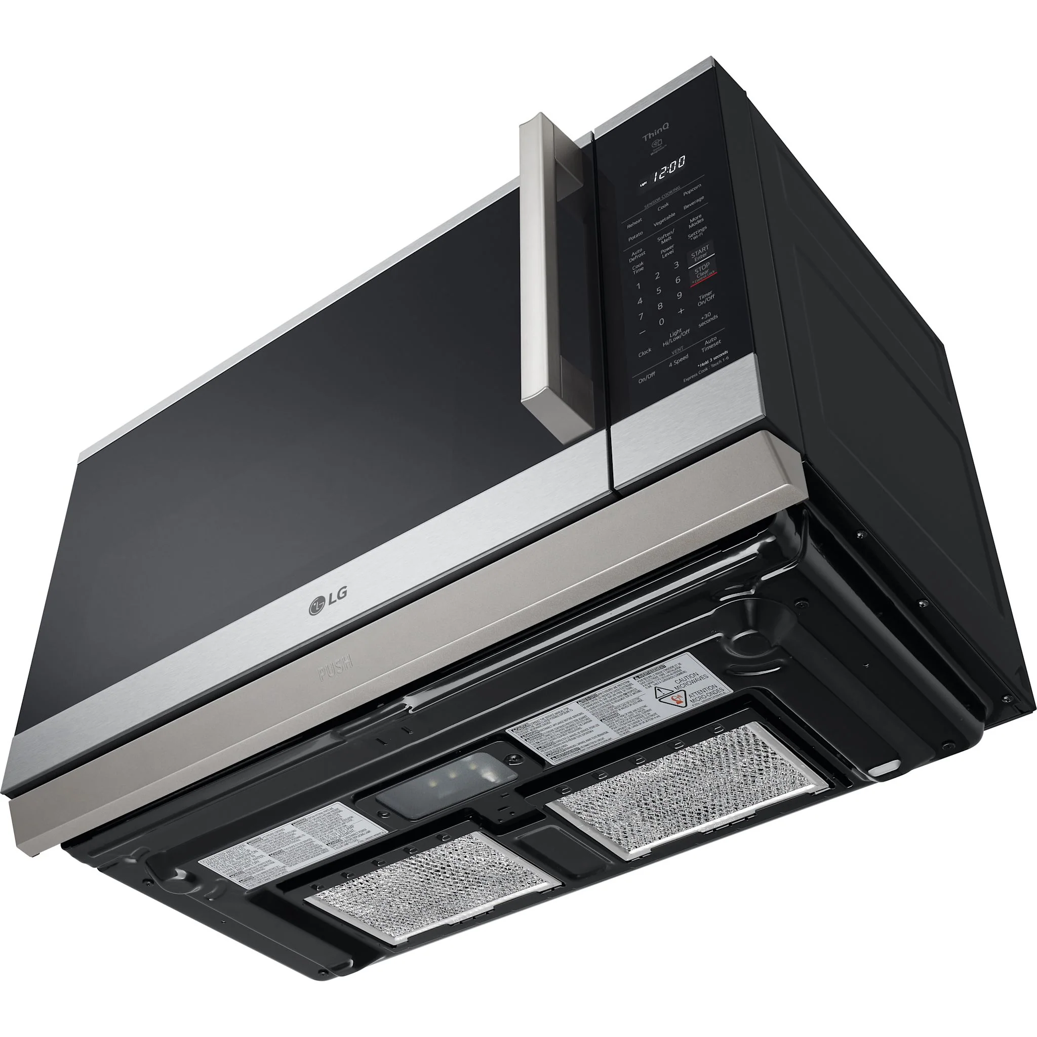 LG OTR Microwave (MVEL2125X) - stainless steel - Image 5