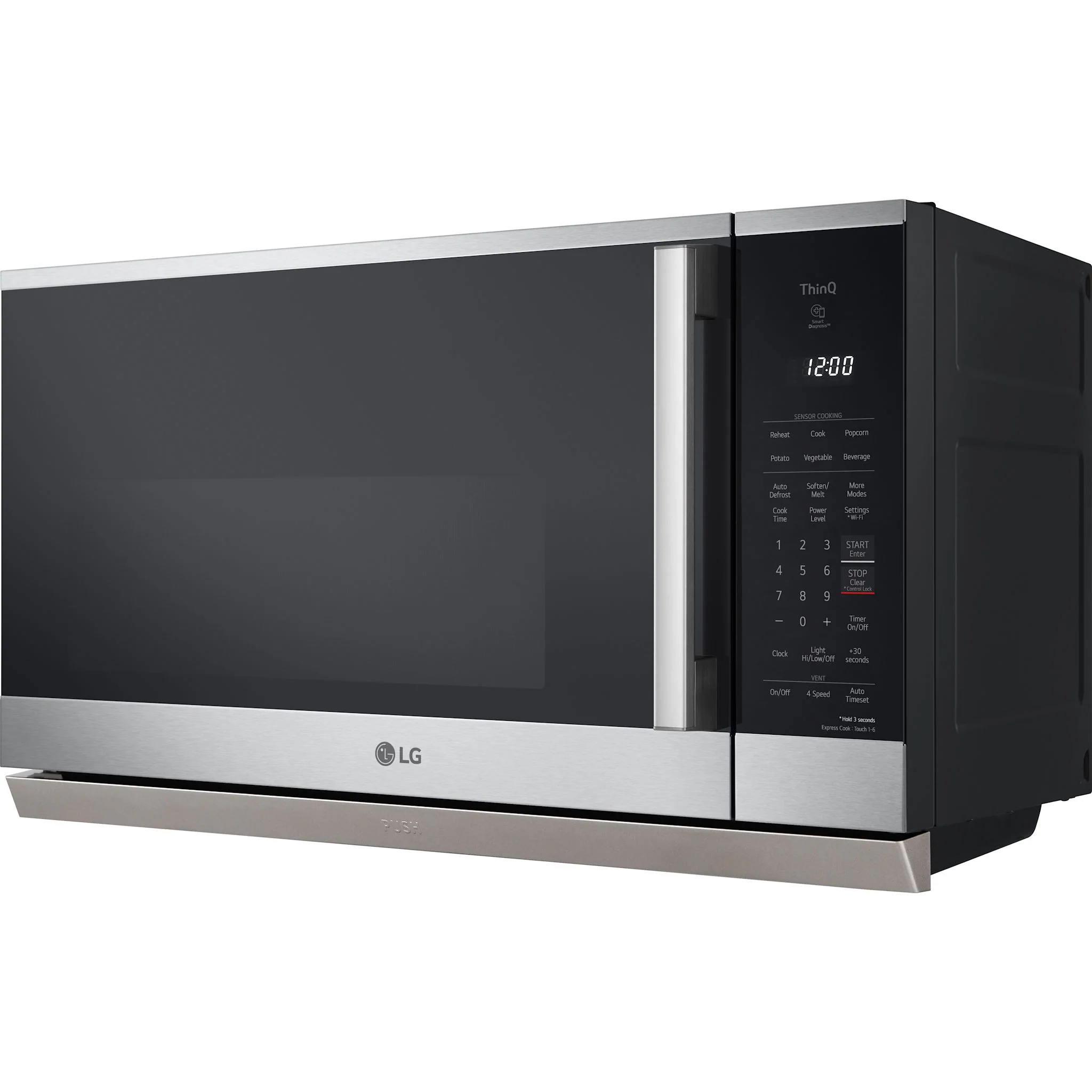 LG OTR Microwave (MVEL2125X) - stainless steel - Image 6