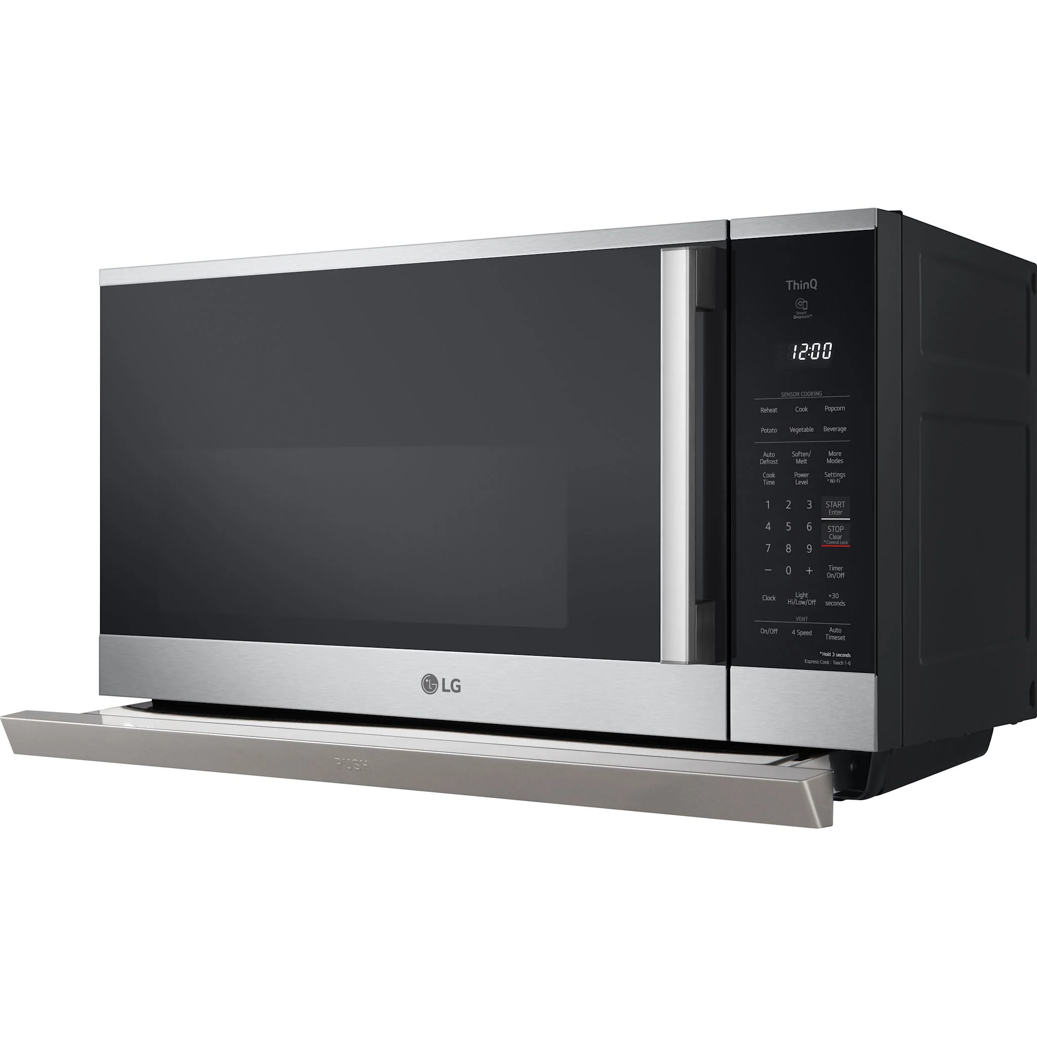 LG OTR Microwave (MVEL2125X) - stainless steel - Image 7