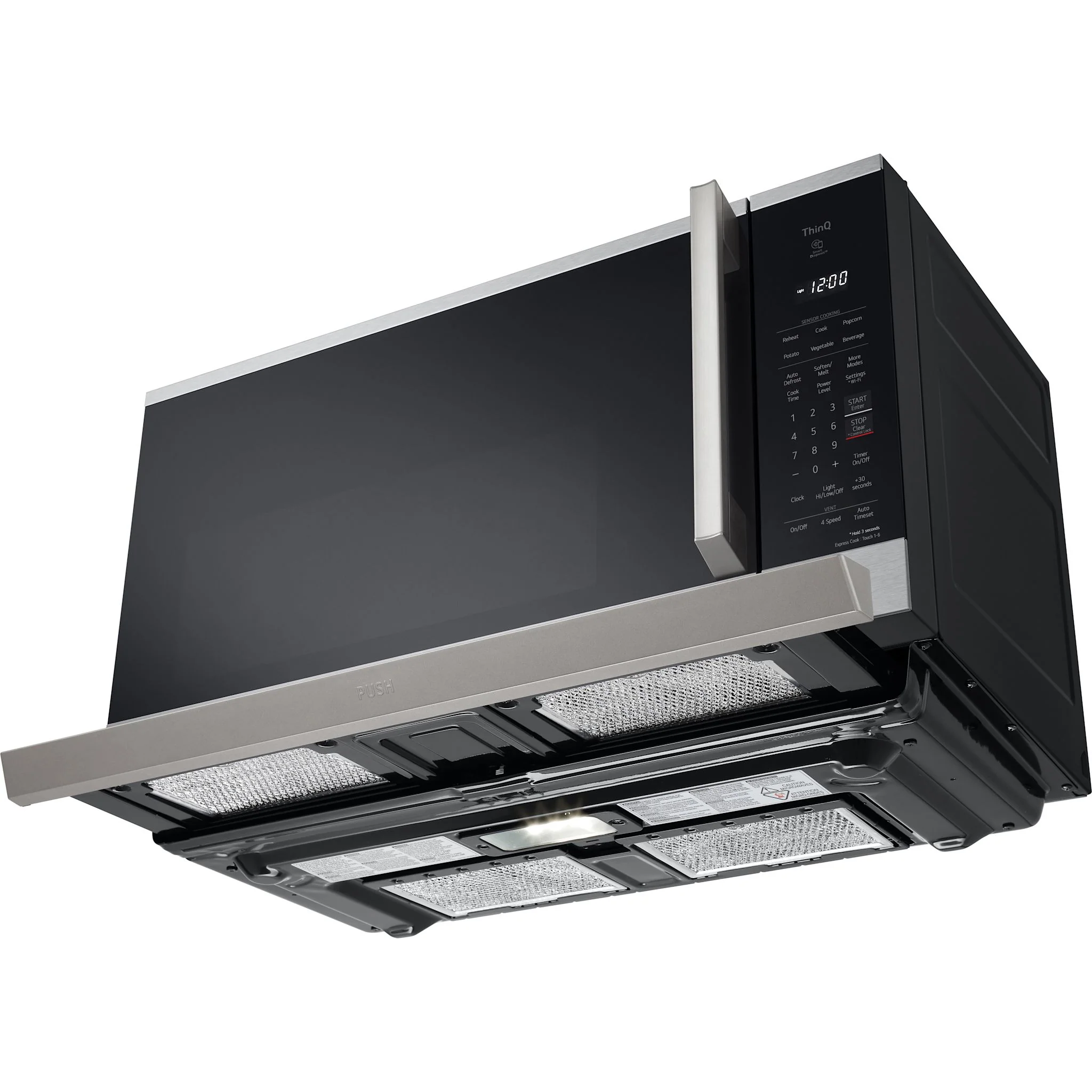 LG OTR Microwave (MVEL2125X) - stainless steel - Image 8