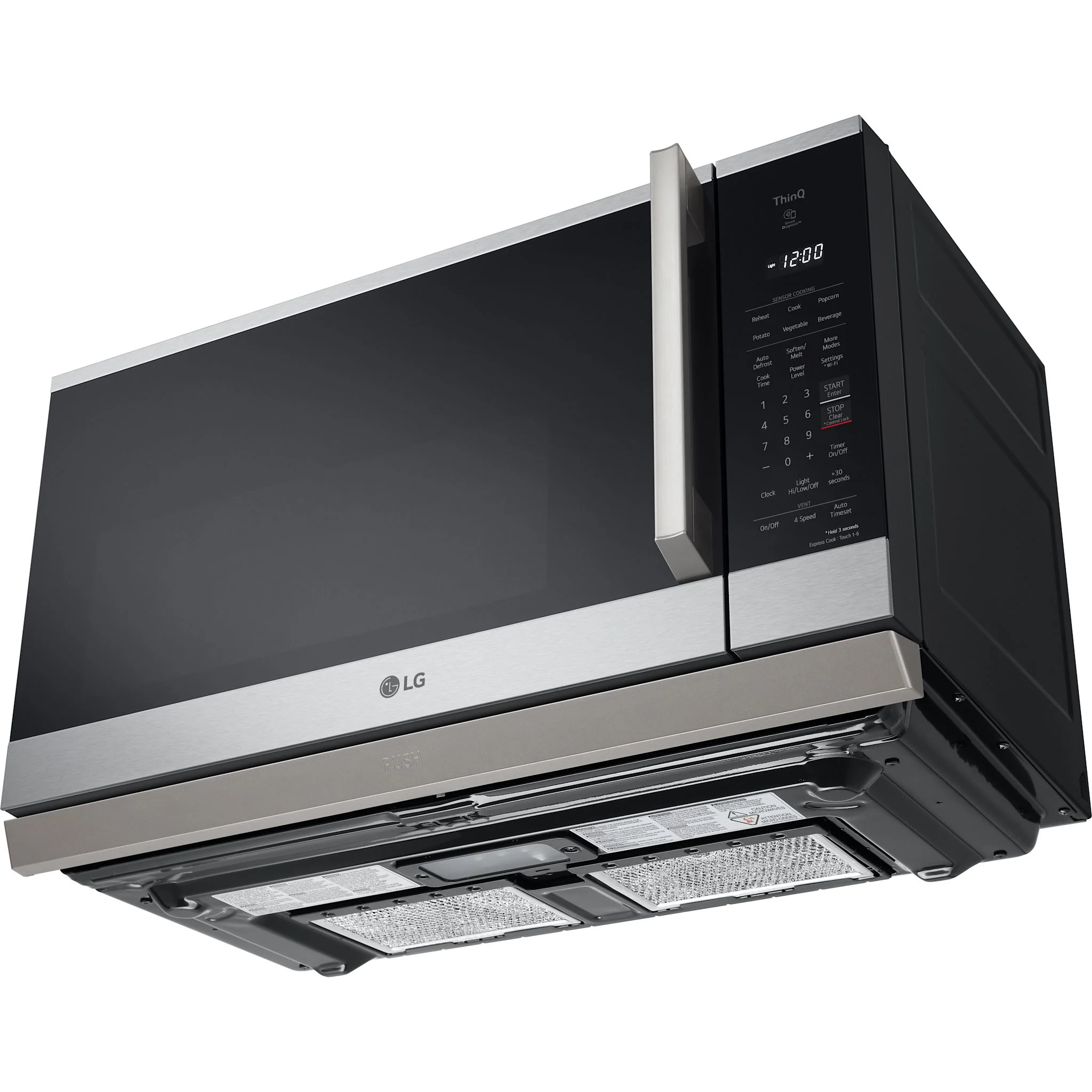 LG OTR Microwave (MVEL2125X) - stainless steel - Image 9