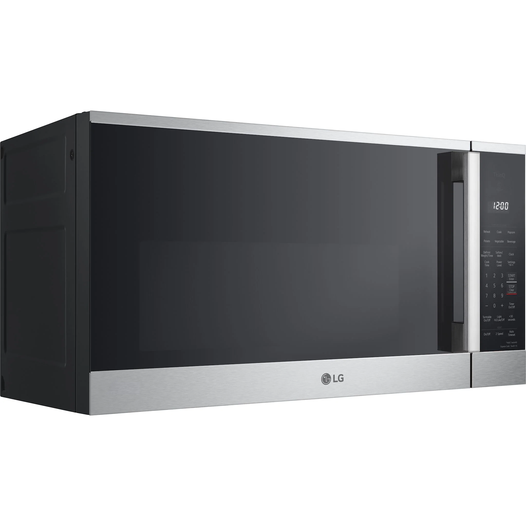 LG OTR Microwave (MVEM1825X) - stainless steel - Image 4