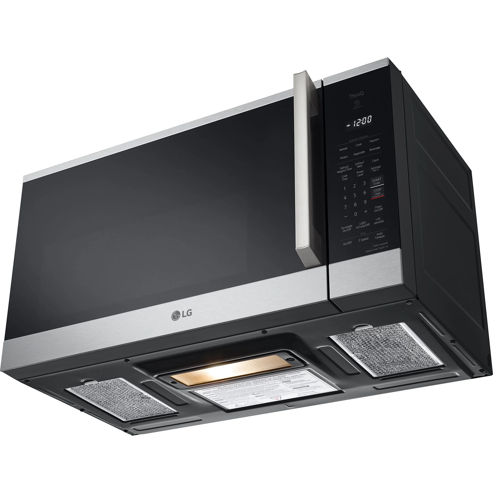 LG OTR Microwave (MVEM1825X) - stainless steel - Image 5