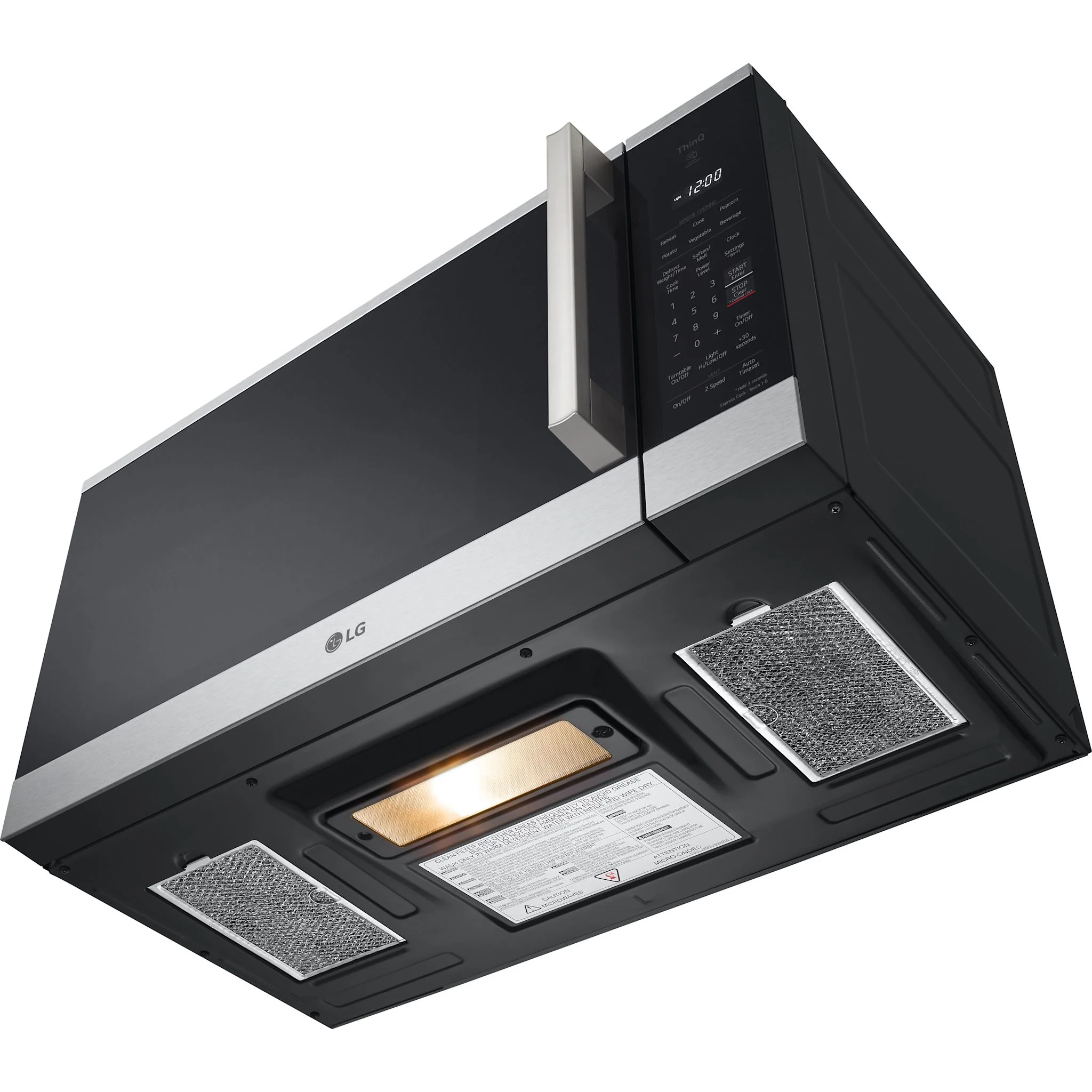 LG OTR Microwave (MVEM1825X) - stainless steel - Image 6