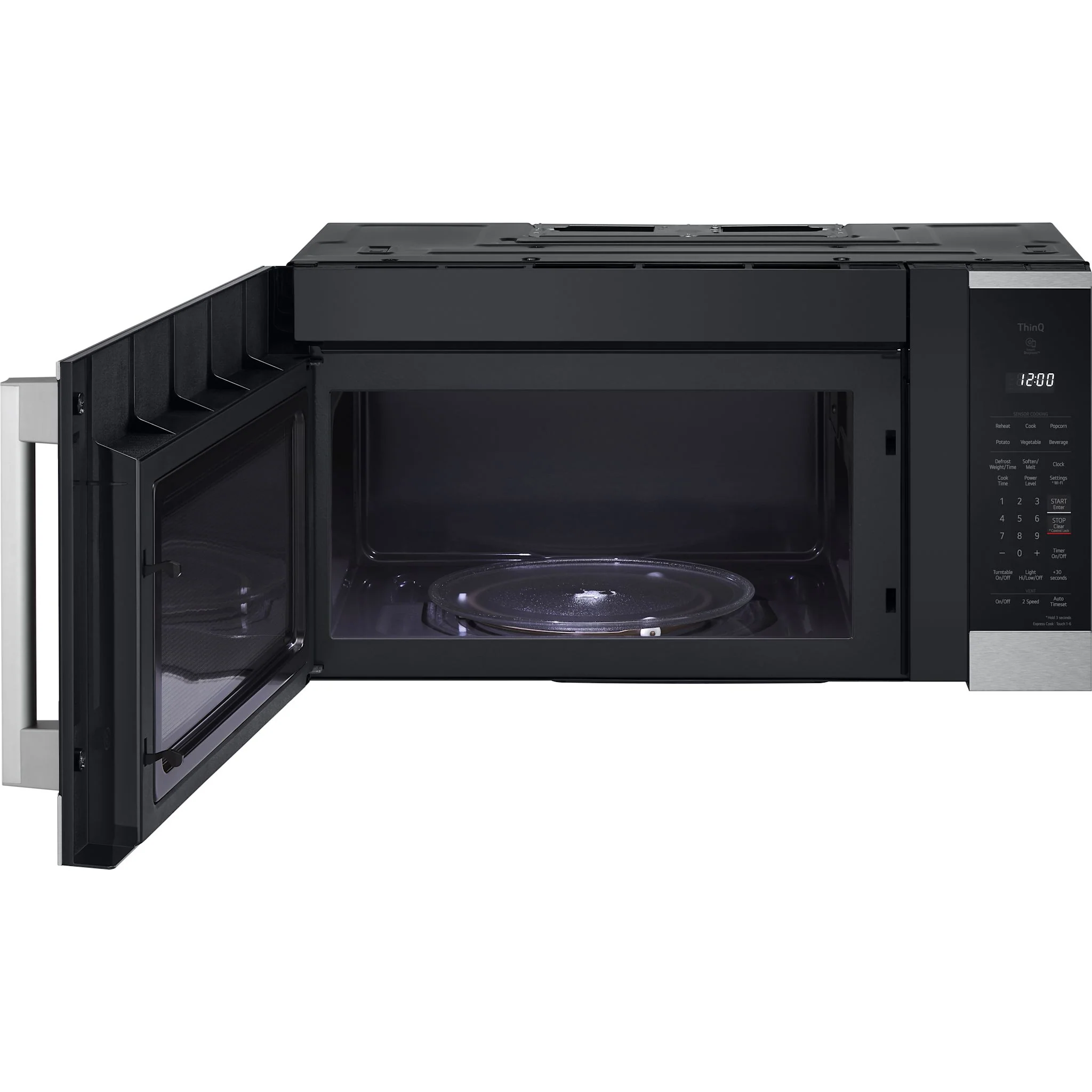 LG OTR Microwave (MVEM1825X) - stainless steel - Image 8