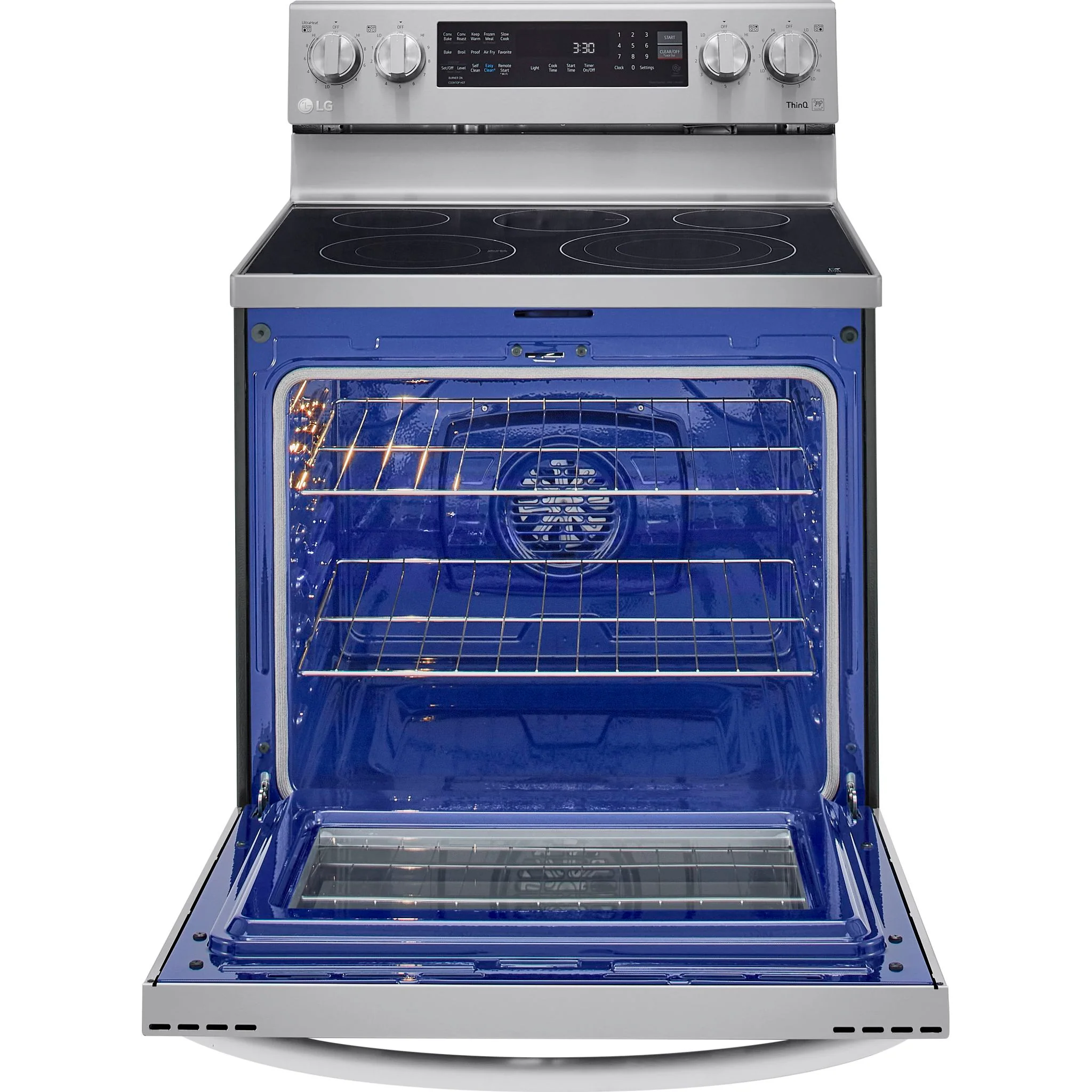 LG Self Clean Range (LREL6325F) - Stainless Steel - Image 4
