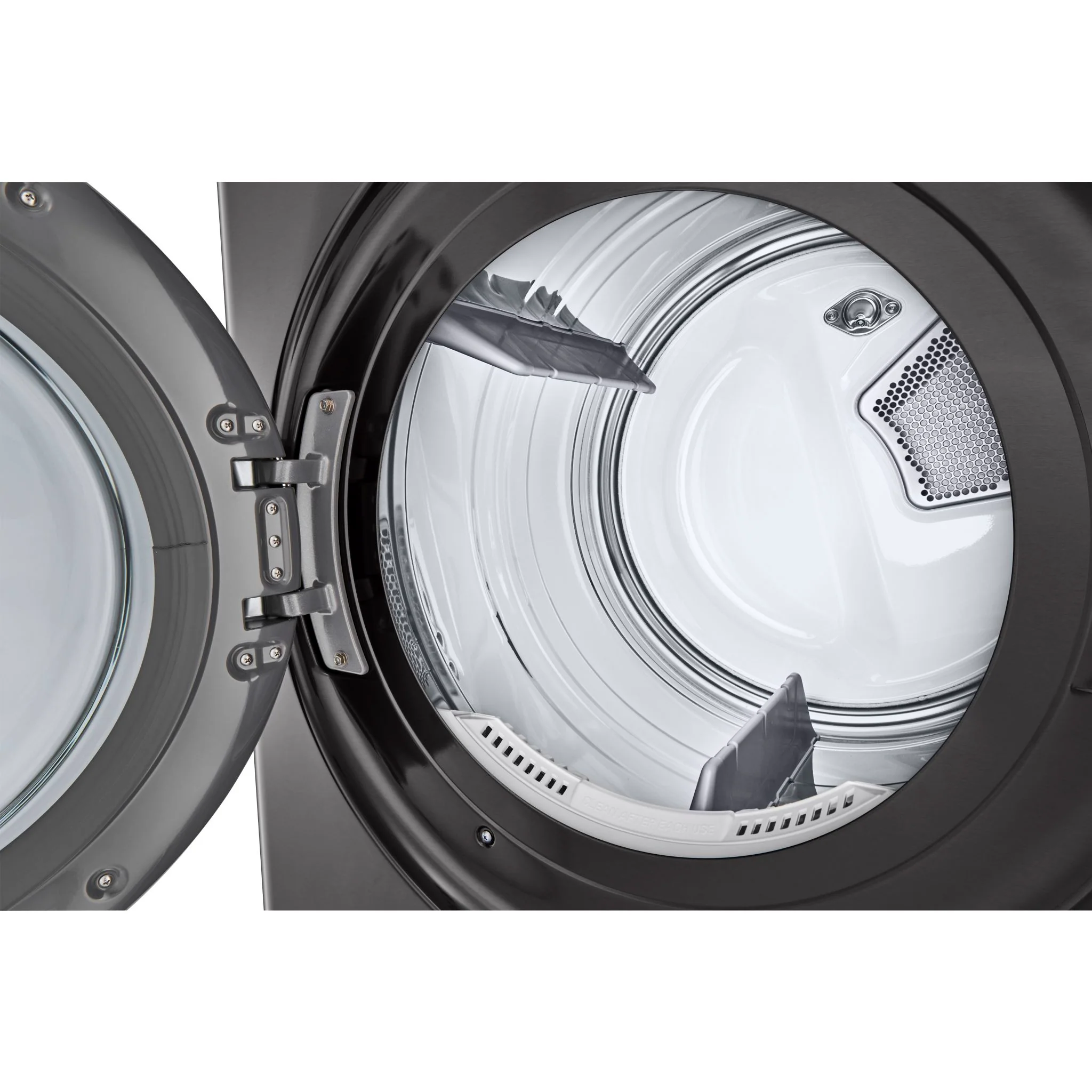 LG Single Unit Front Load LG WashTower® Center Control™ 5.8 cu.ft. Washer & 7.4 cu.ft. Electric Dryer - Black (WKEX300HBA) - Image 17