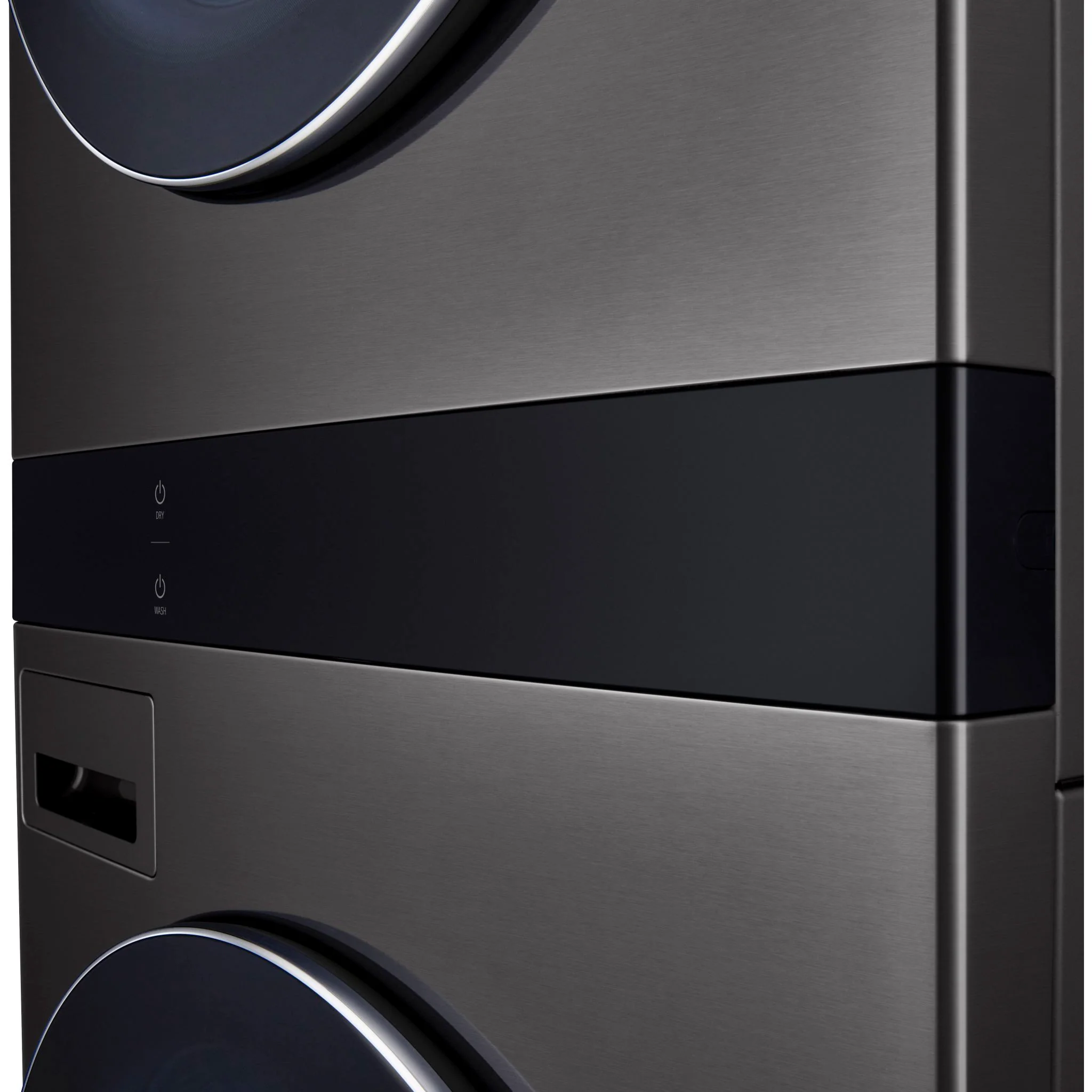 LG Single Unit Front Load LG WashTower® Center Control™ 5.8 cu.ft. Washer & 7.4 cu.ft. Electric Dryer - Black (WKEX300HBA) - Image 23